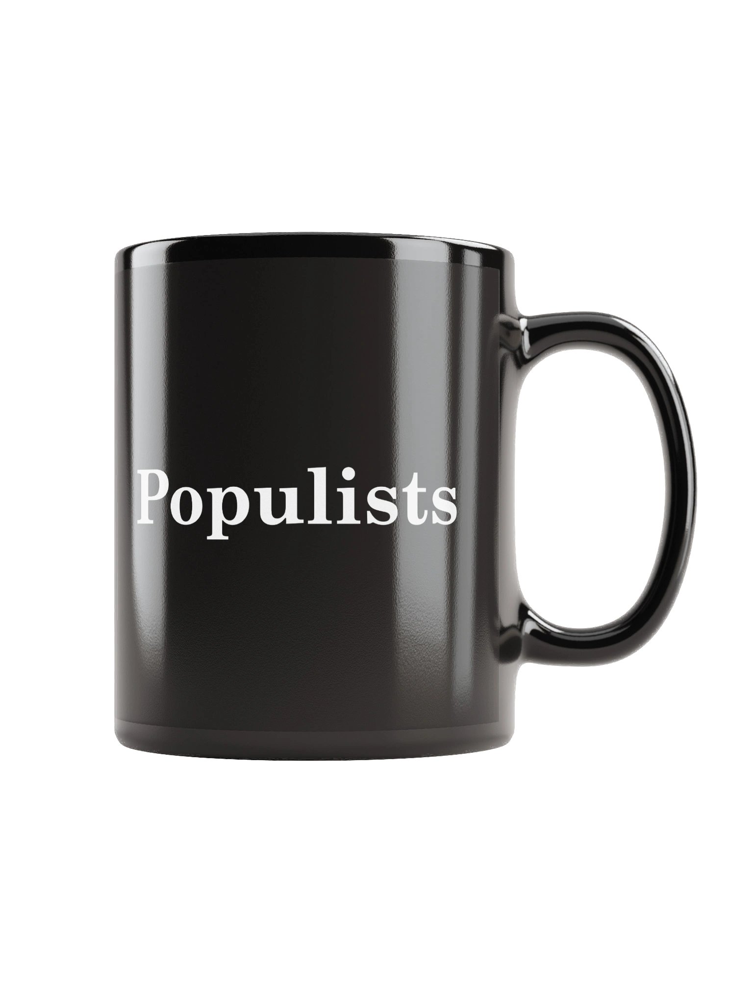 Populists Black Mug product image (1)