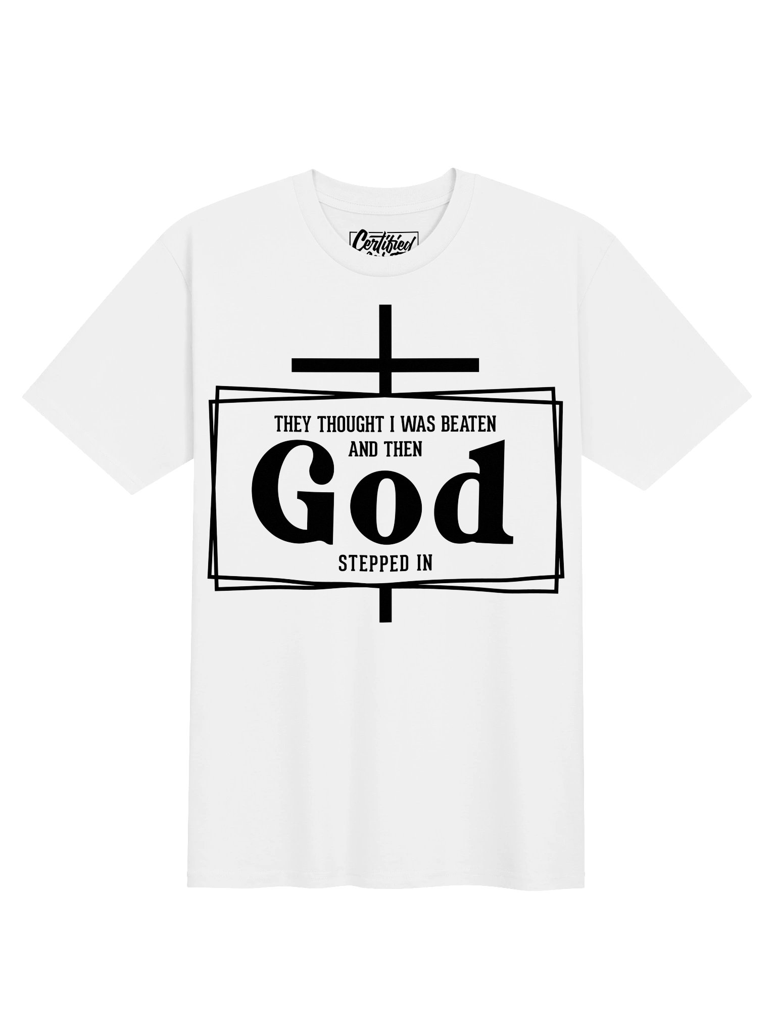 CBF - THEY THOUGHT I WAS BEATEN TEE 2 product image (1)