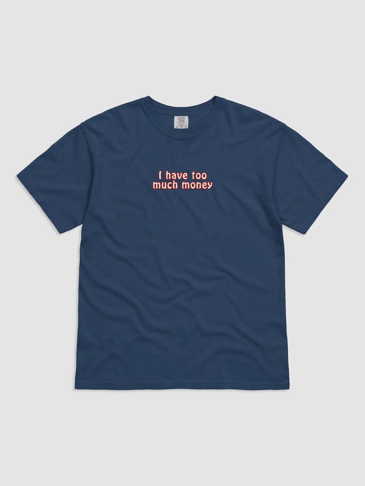 "I Have Too Much Money" T-shirt product image (1)