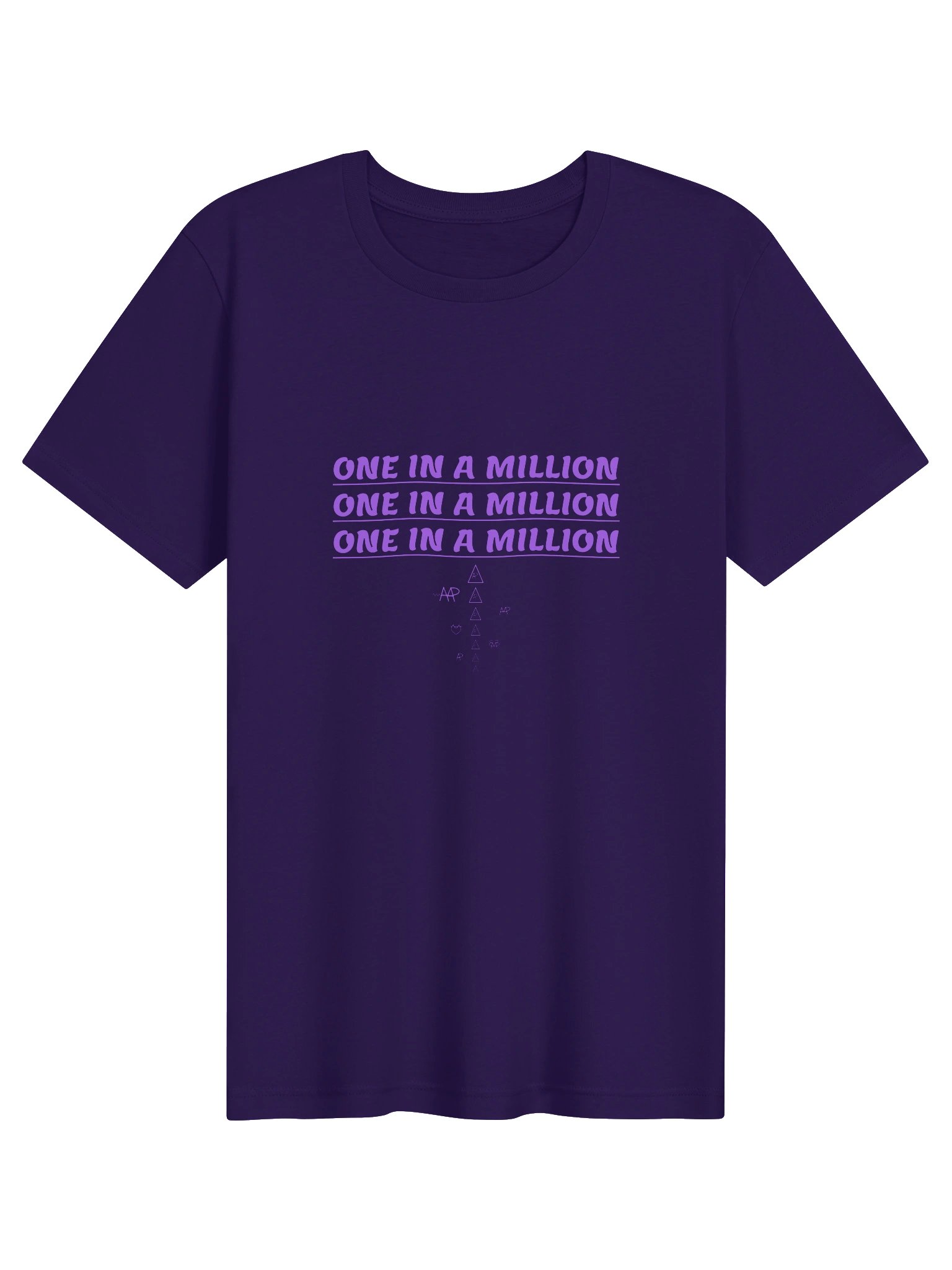 ONE IN A MILLION — Tee (Purple) product image (1)