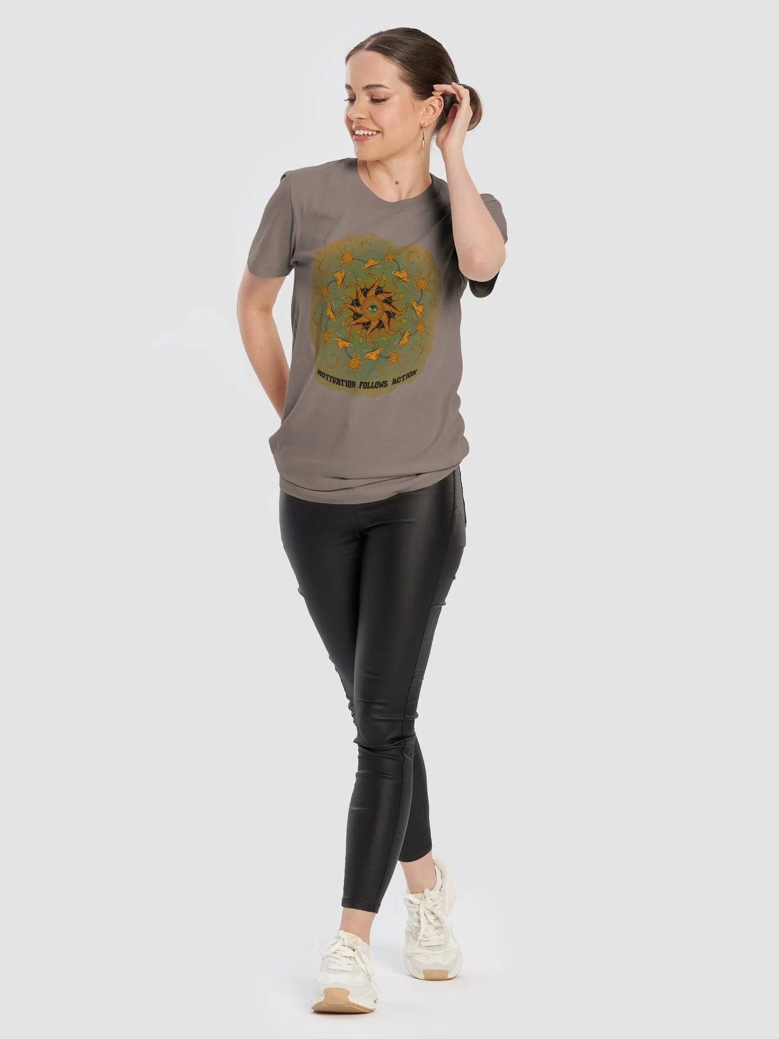 Multisex T-Shirt - Motivation Follows Action product image (10)