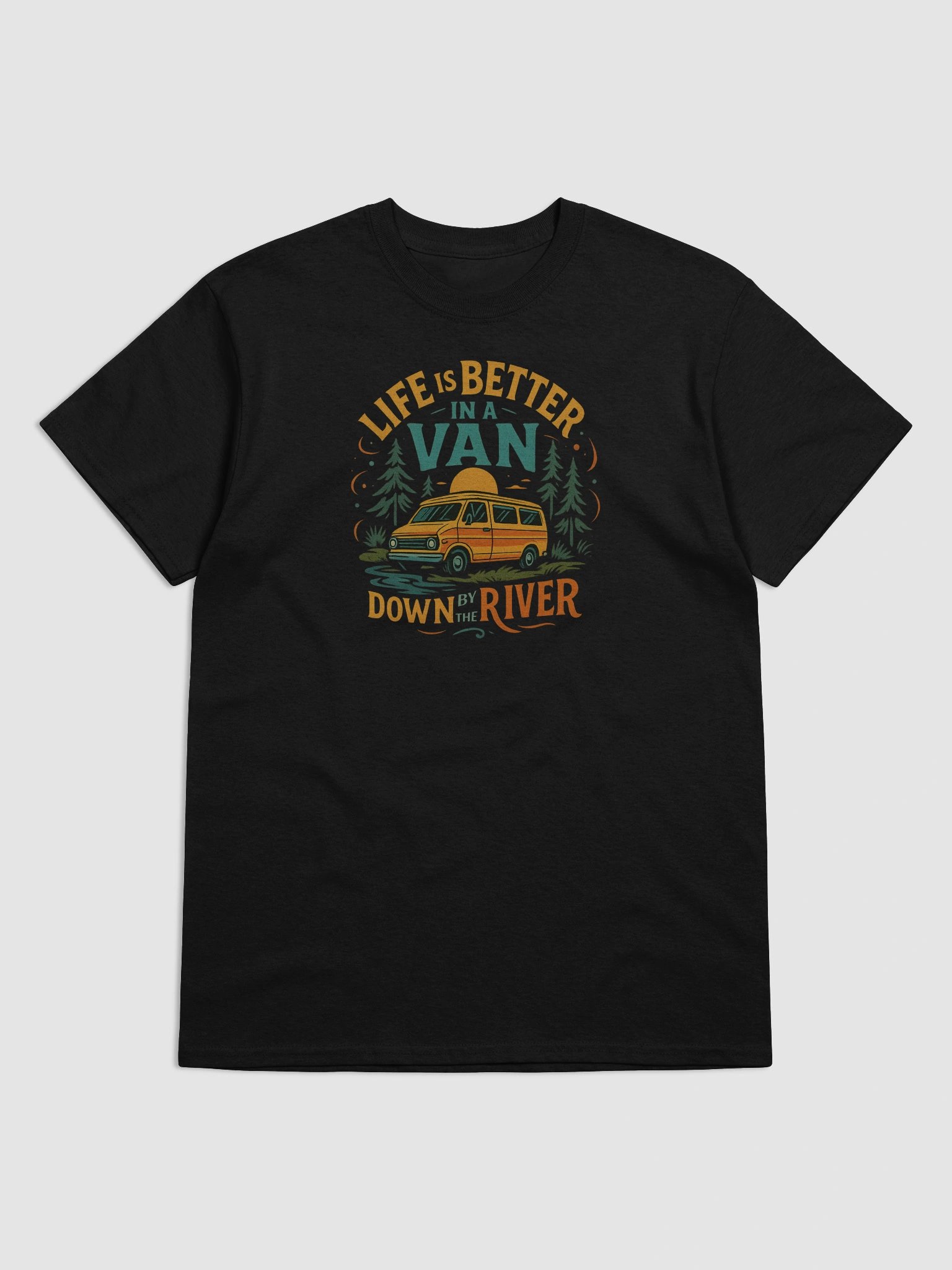 Freedom, Trees & Laughs – Van Down by the River Tee product image (77)