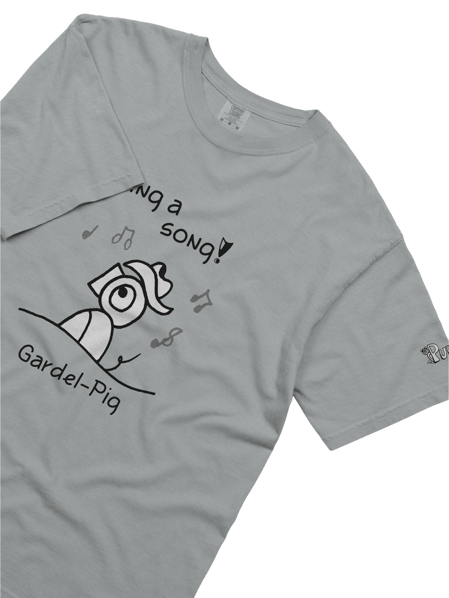 'Gardel-Pig' Pupsies! Heavyweight T-Shirt product image (5)