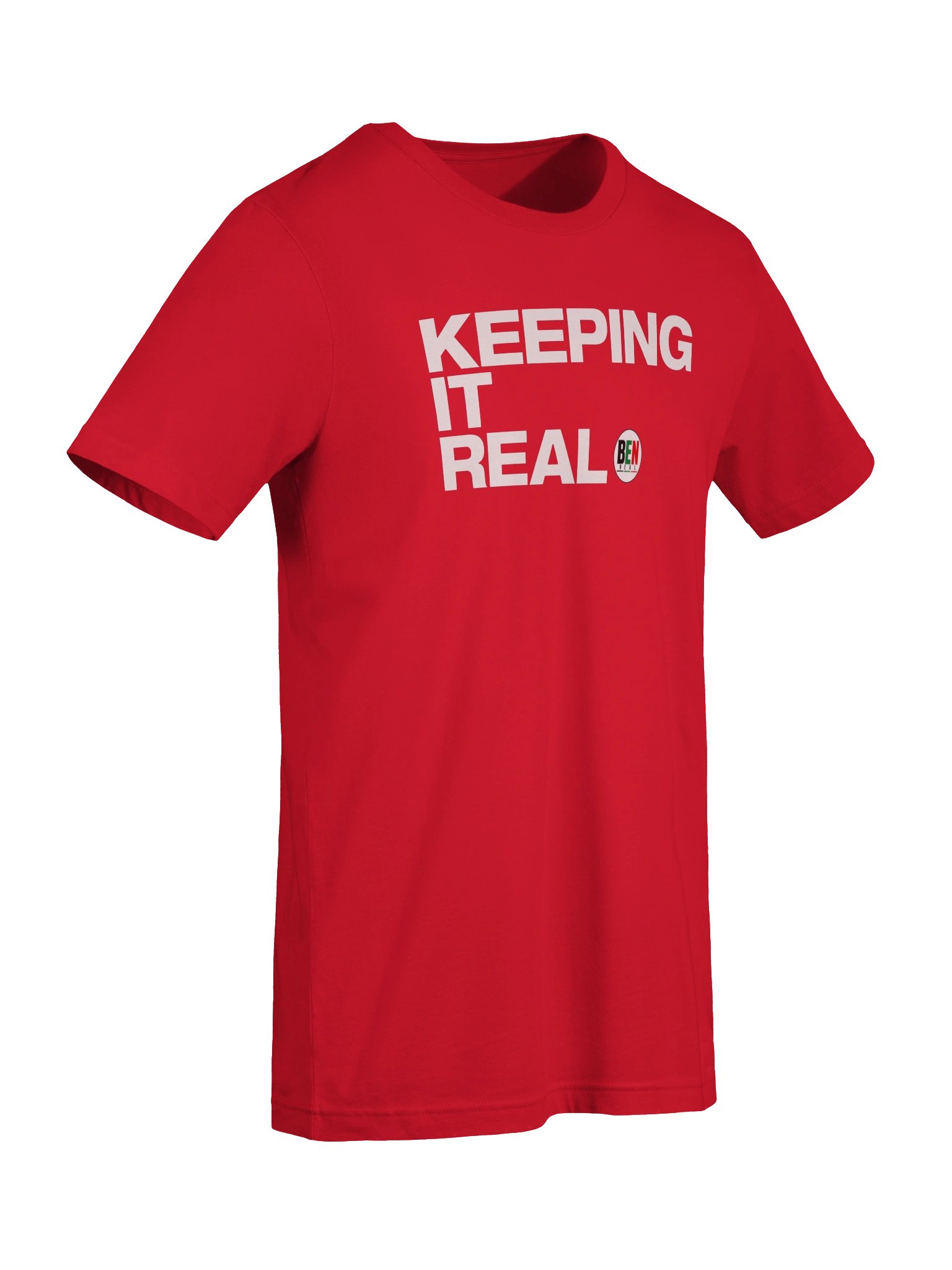 BEN “Keeping It Real” Red T-Shirt product image (7)