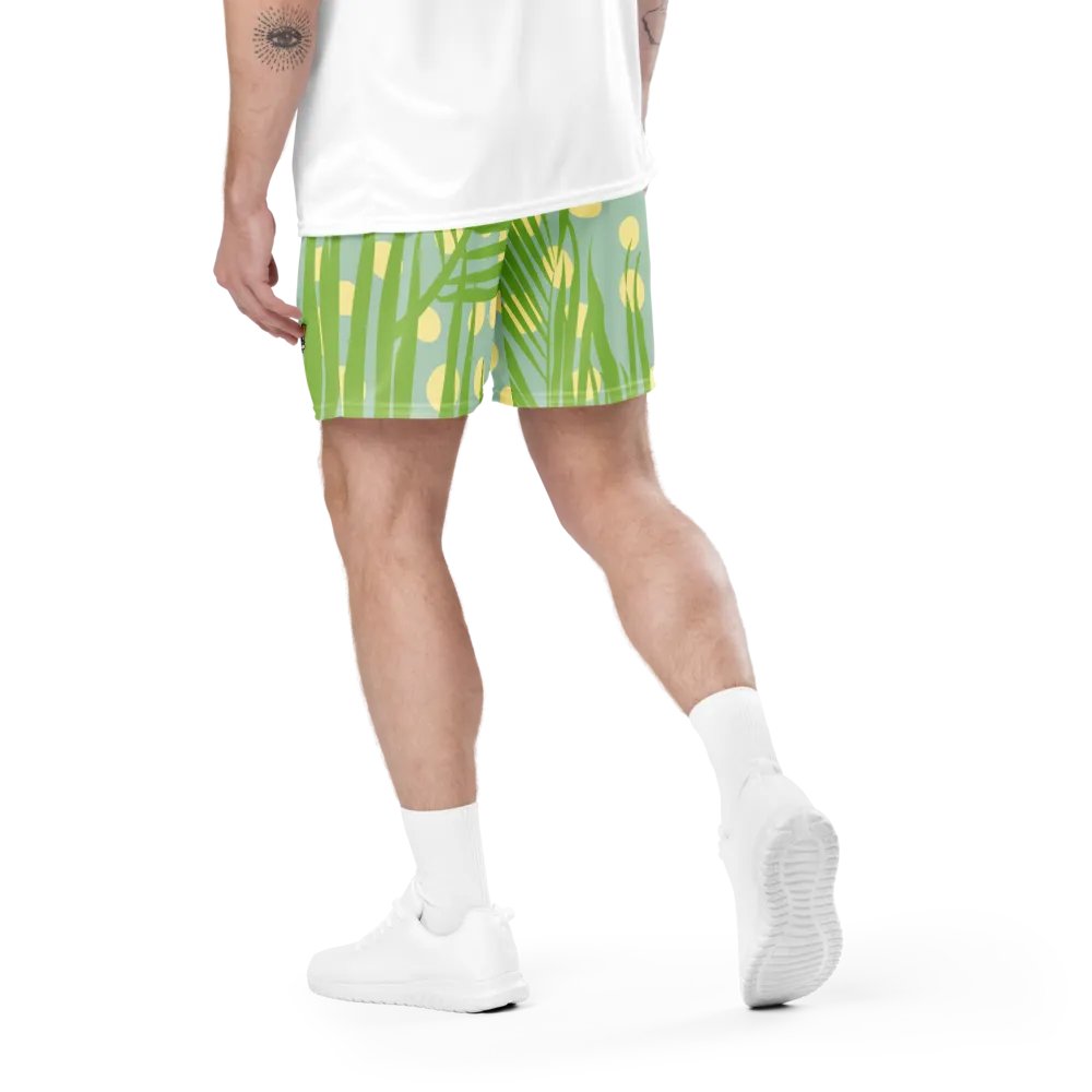 All-Over Print Recycled Unisex Mesh Shorts product image (6)