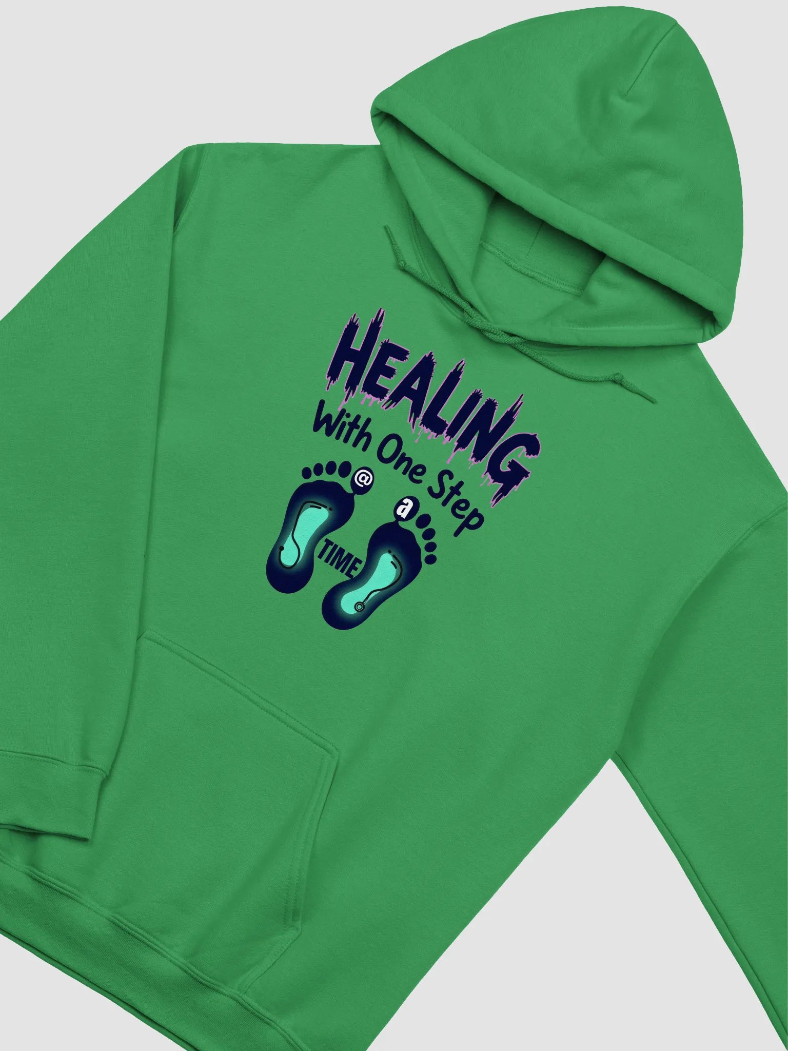 Healing Footprints Gradient Hoodie product image (27)
