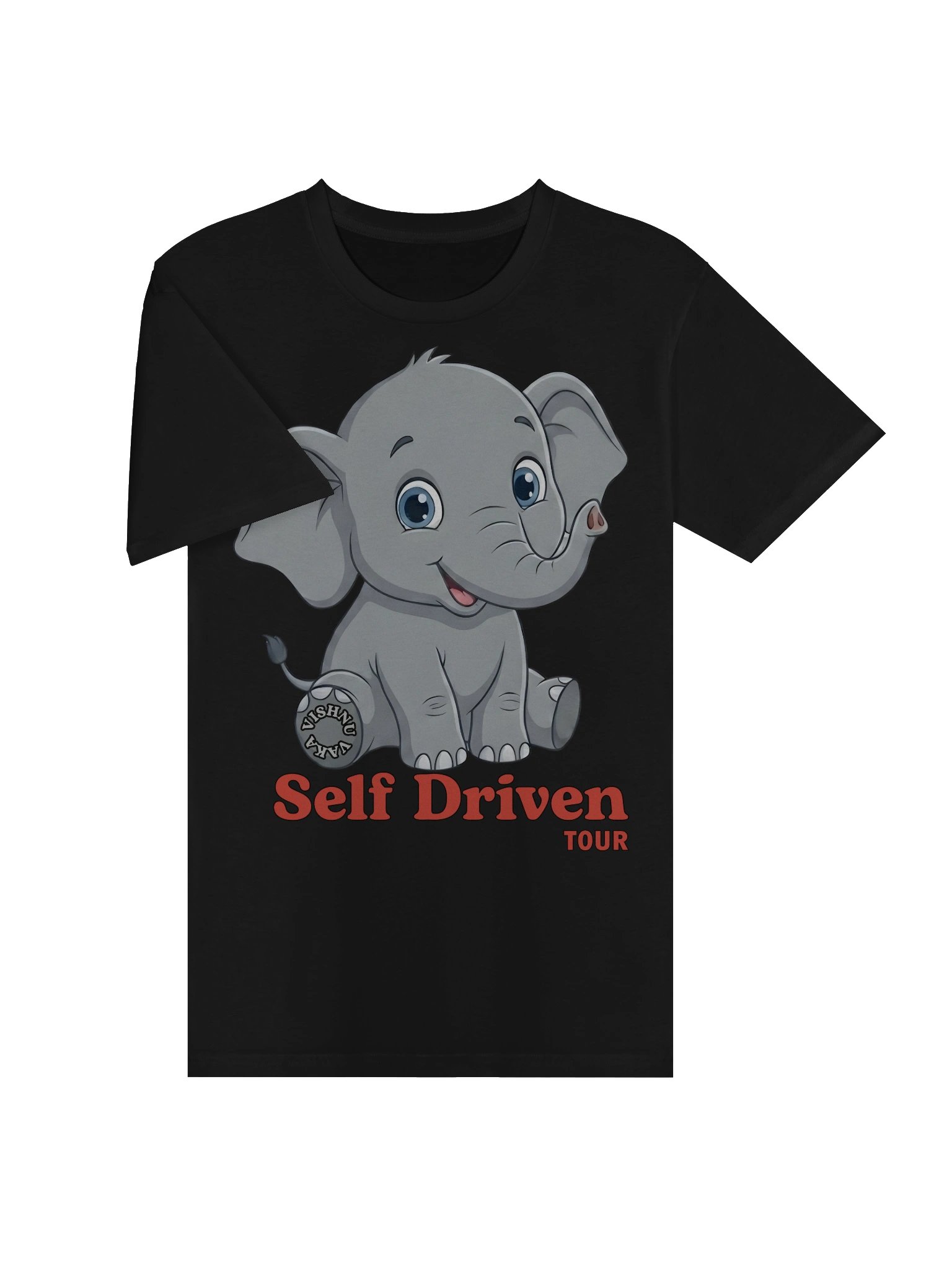 Self Driven Elephant T-Shirt product image (3)