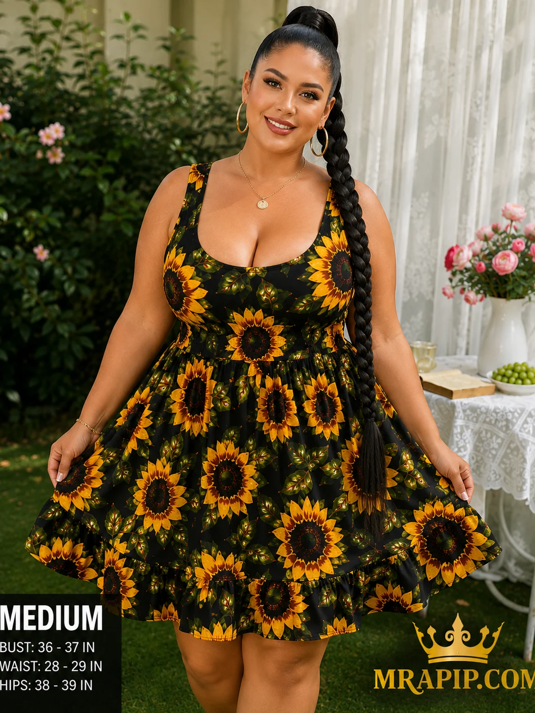Sunflower Midnight Bloom Dress product image (5)