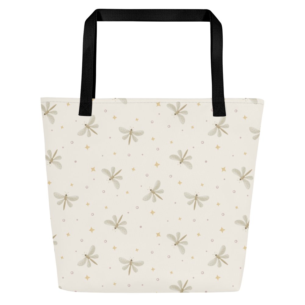 Serene Dragonflies Large Tote Bag product image (1)