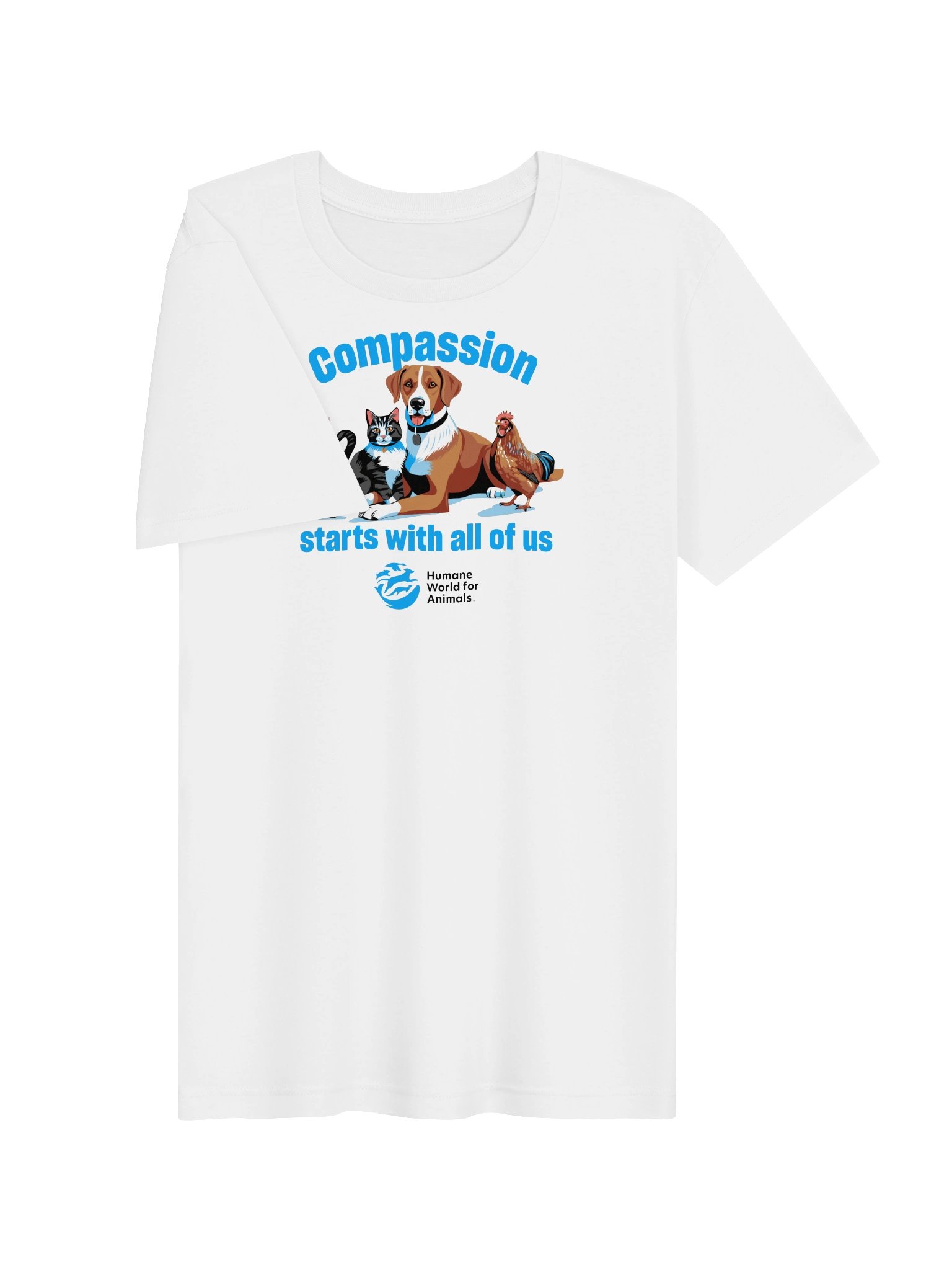 Compassion starts with all of us - T-shirt product image (5)