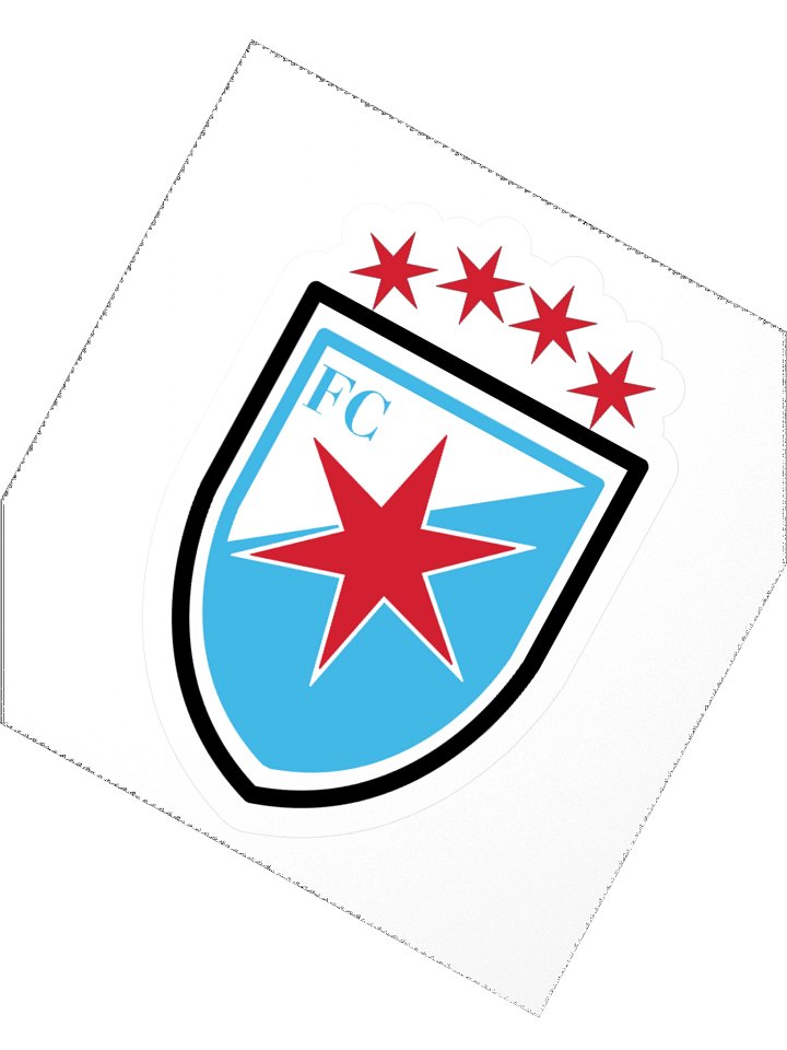 Red Stars Chiberia Crest sticker product image (2)