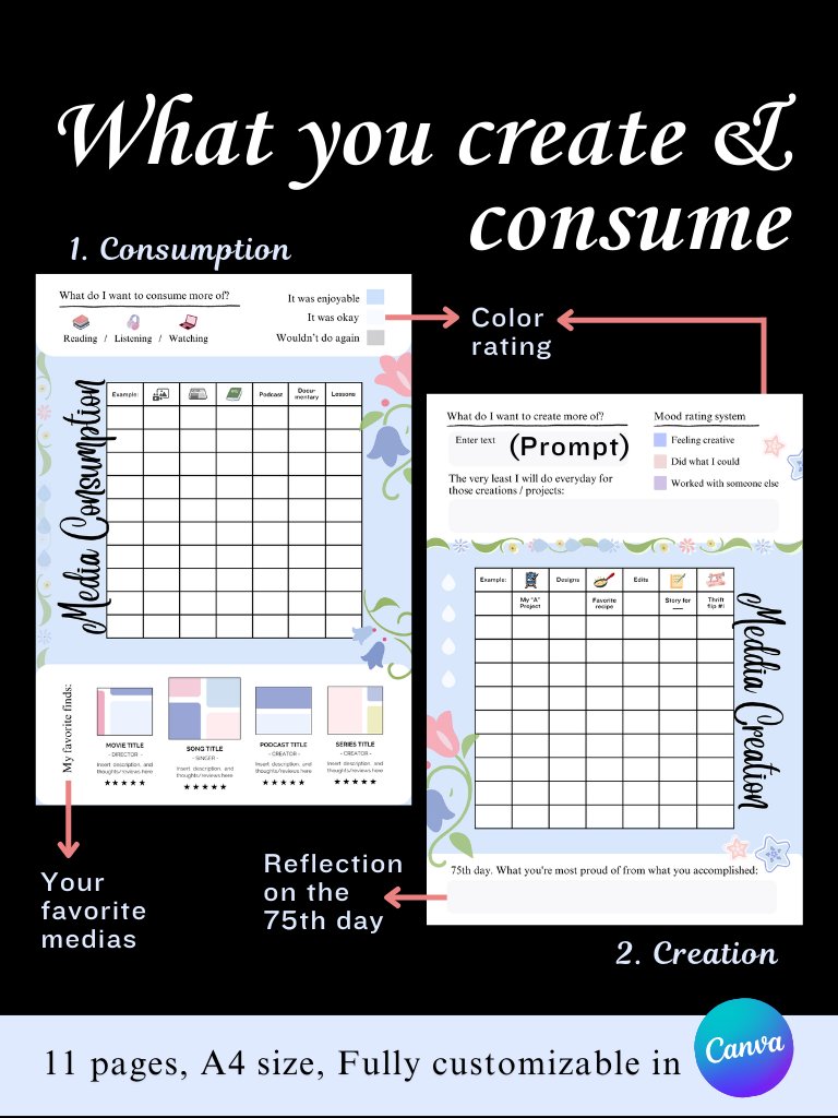 75 Hard Planner by Ouelle product image (7)