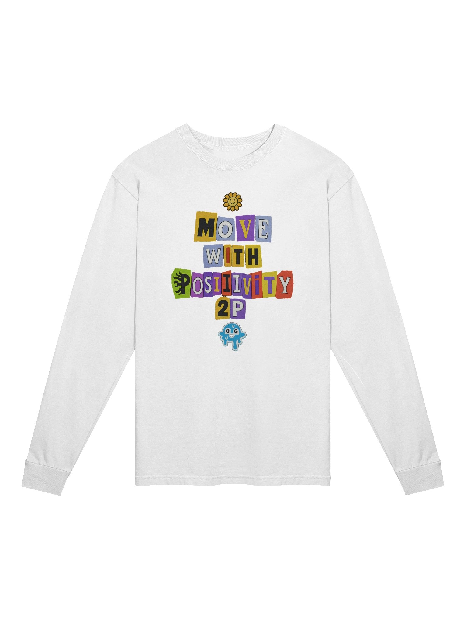 2P Block Unisex Long Sleeve Shirt product image (2)