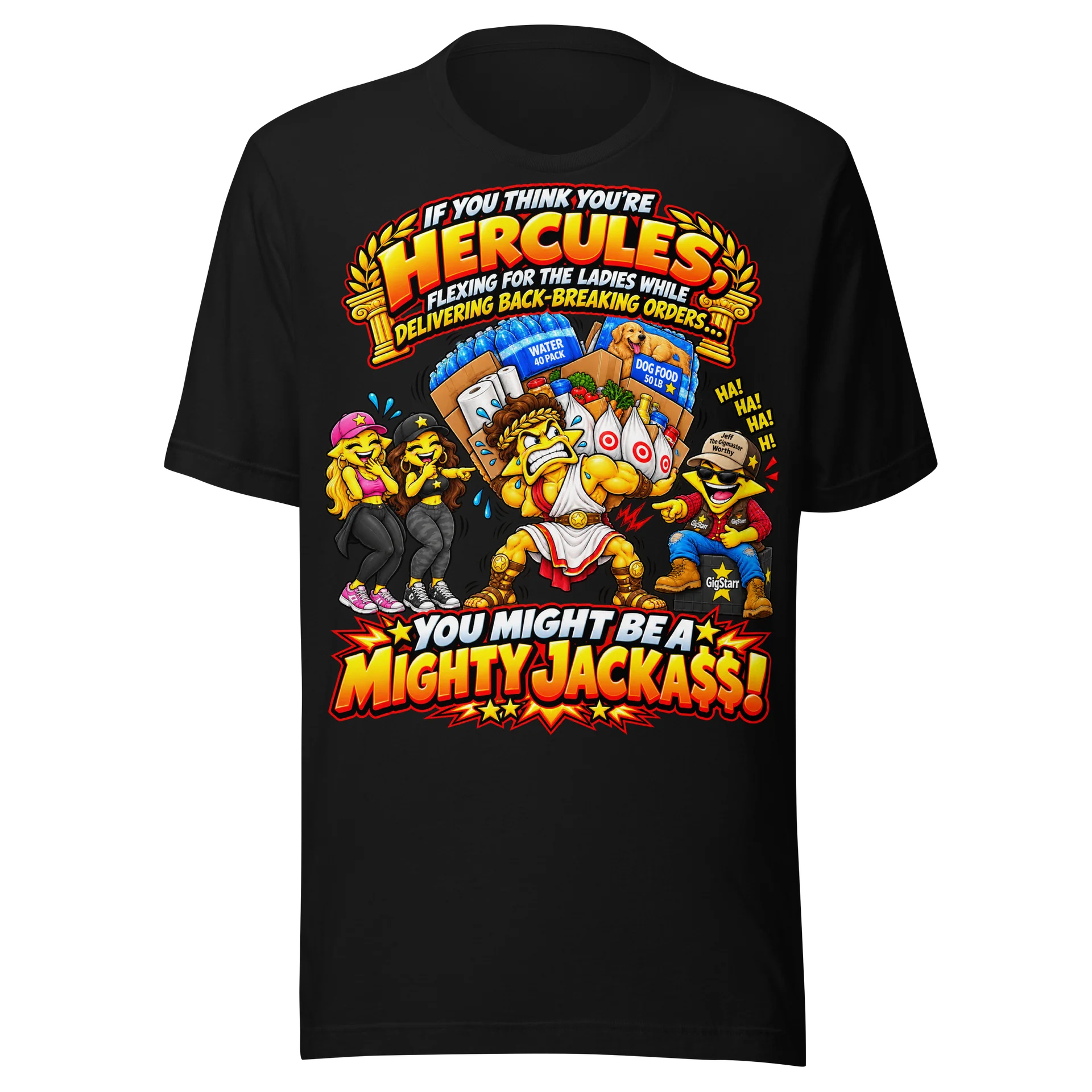 Mighty Jacka$$ – Hercules GigStarr T-Shirt product image (1)