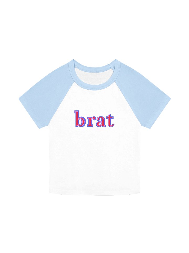 tricolor brat baseball crop product image (1)