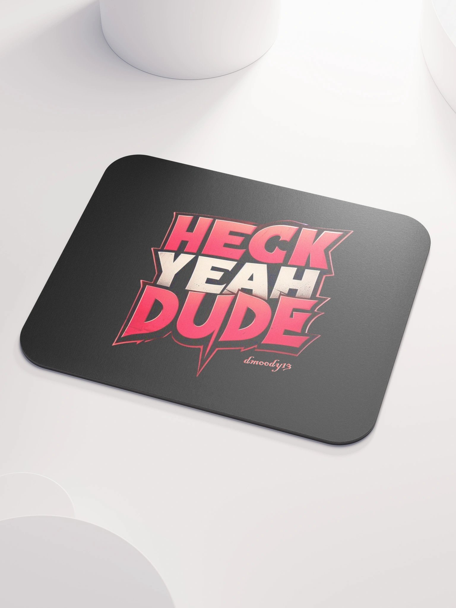 HECK YEAH DUDE Mouse Pad product image (3)