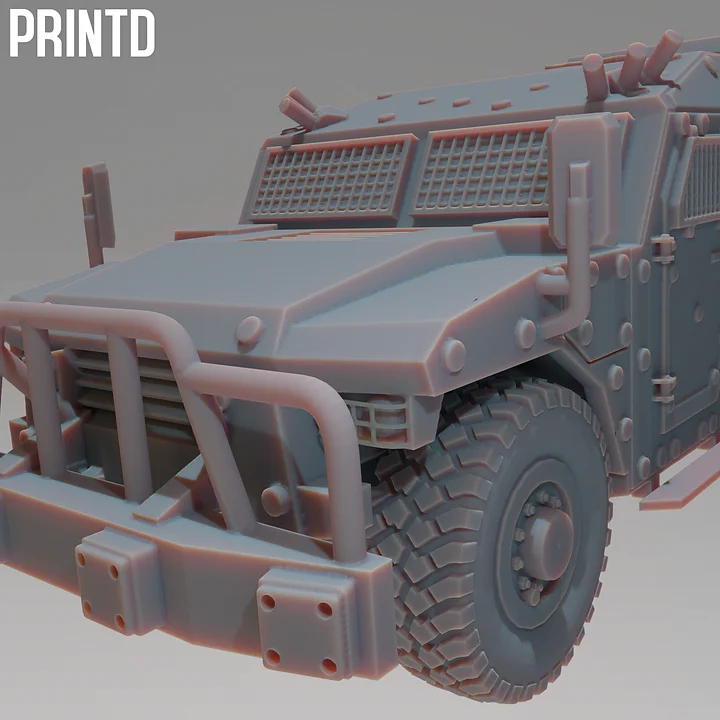 Sherpa APC Light Vehicle - Modern Warfare Wargame Resin Models Zona Alpha product image (1)