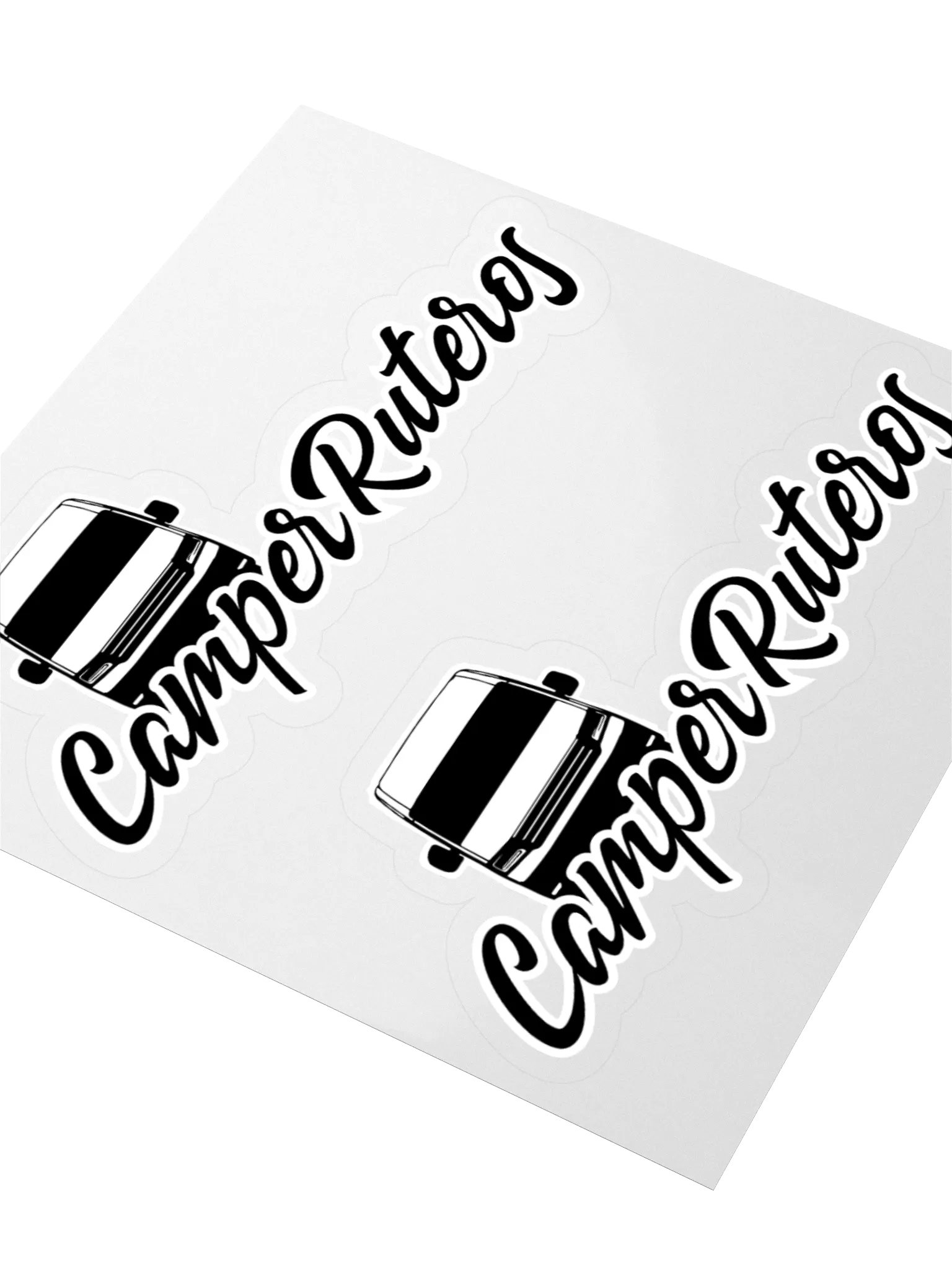 🚐✨ Pegatina Oficial CamperRuteros – Viaja con Espíritu Aventurero product image (3)
