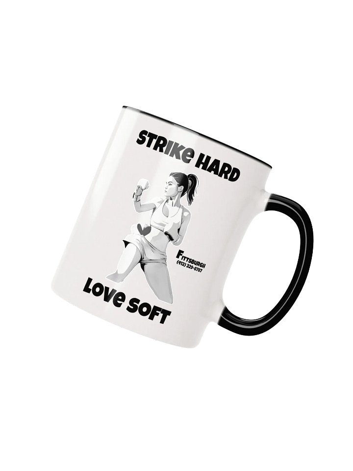 Warrior Women Ceramic Mug Black product image (3)