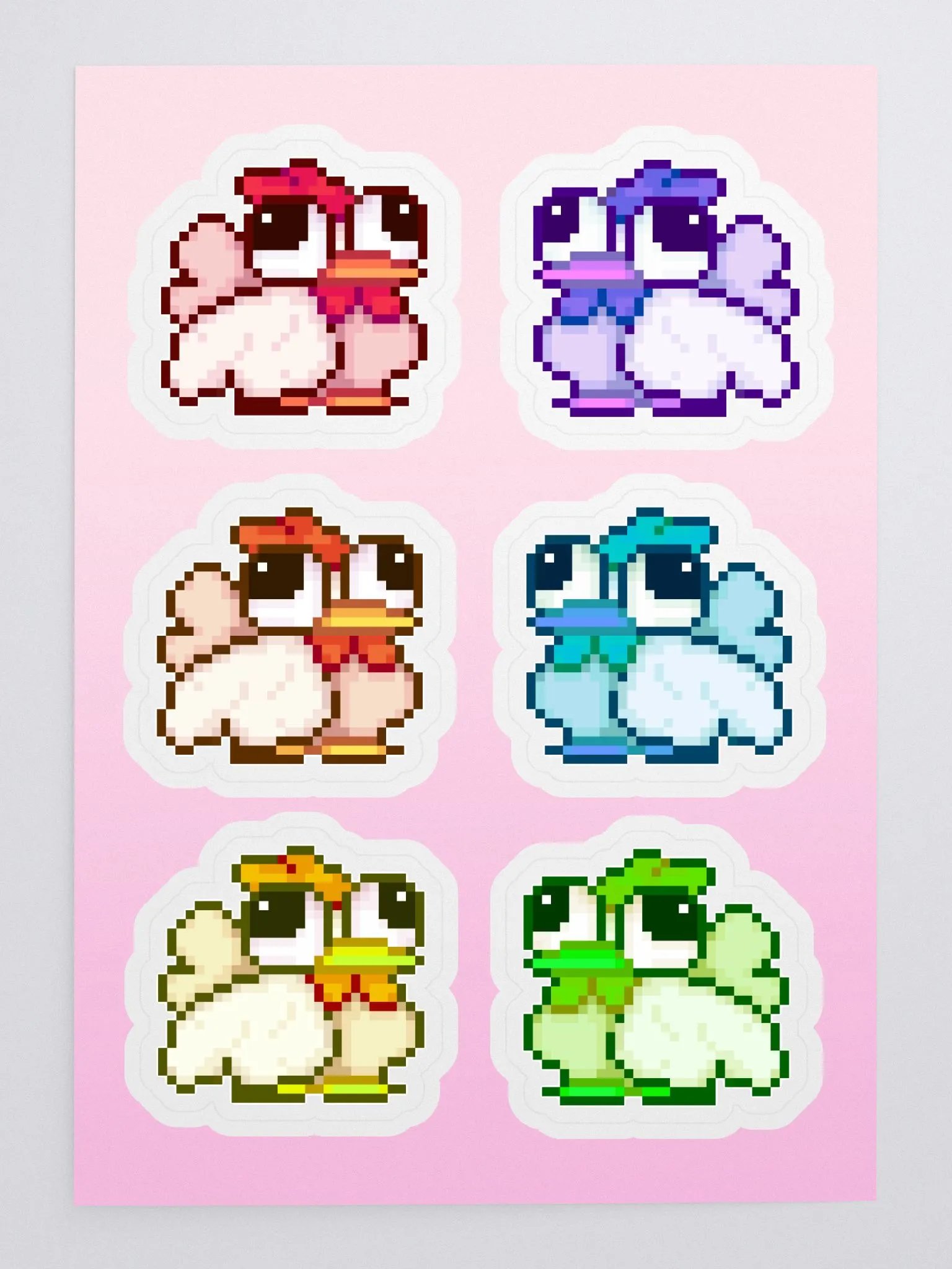 Rainbow Goose Sticker Pack product image (3)