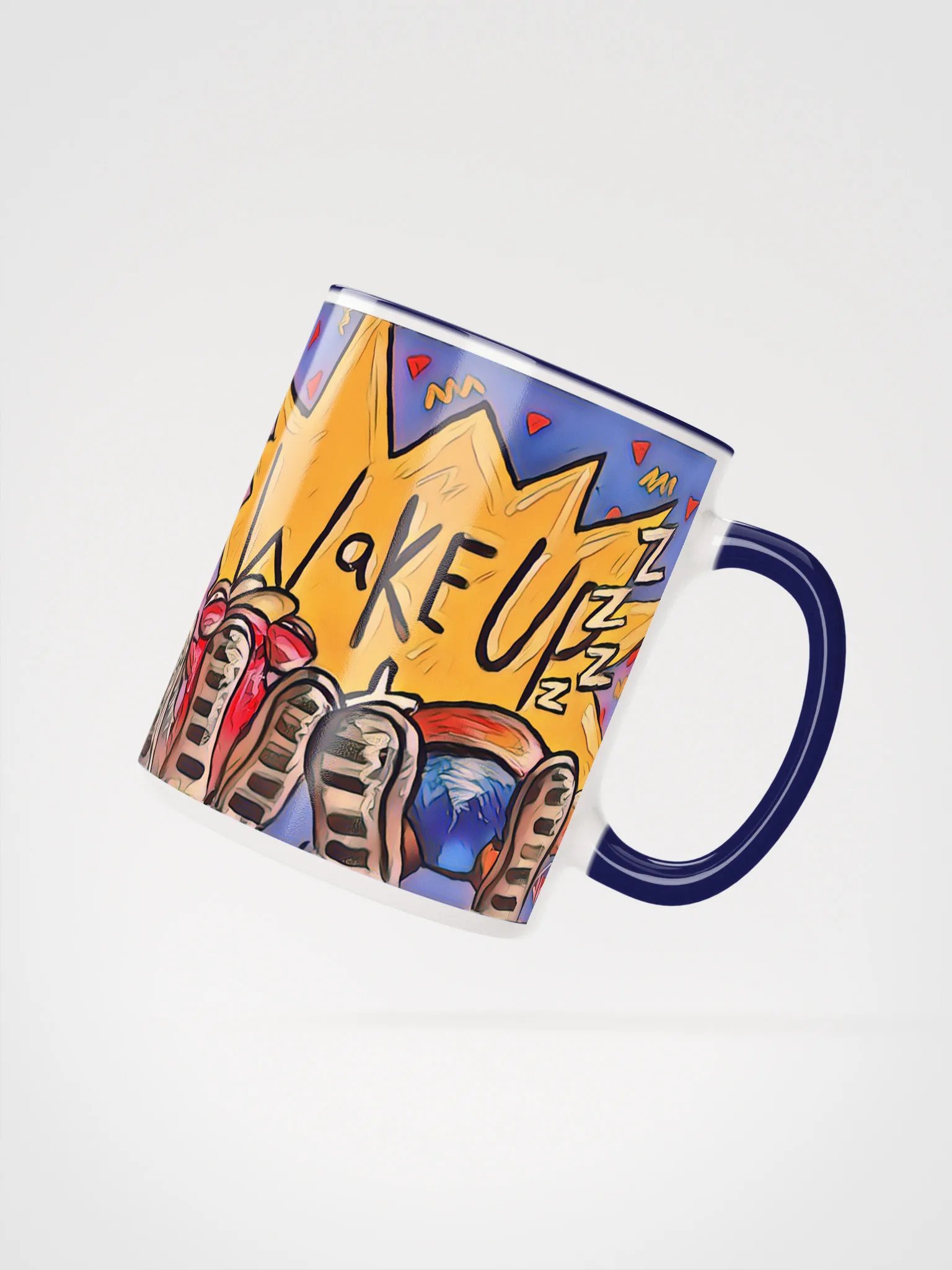 Funky Aliens WAKE UP! Ceramic Mug product image (25)