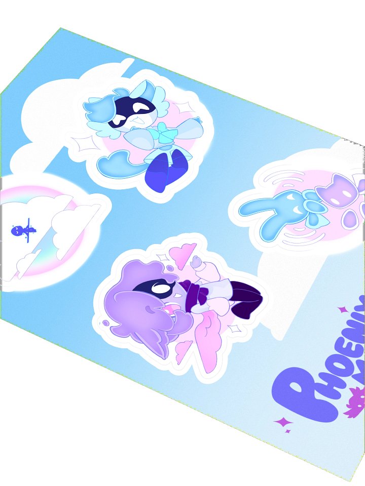 Entities in the Clouds | Kiss Cut Sticker Sheet product image (2)