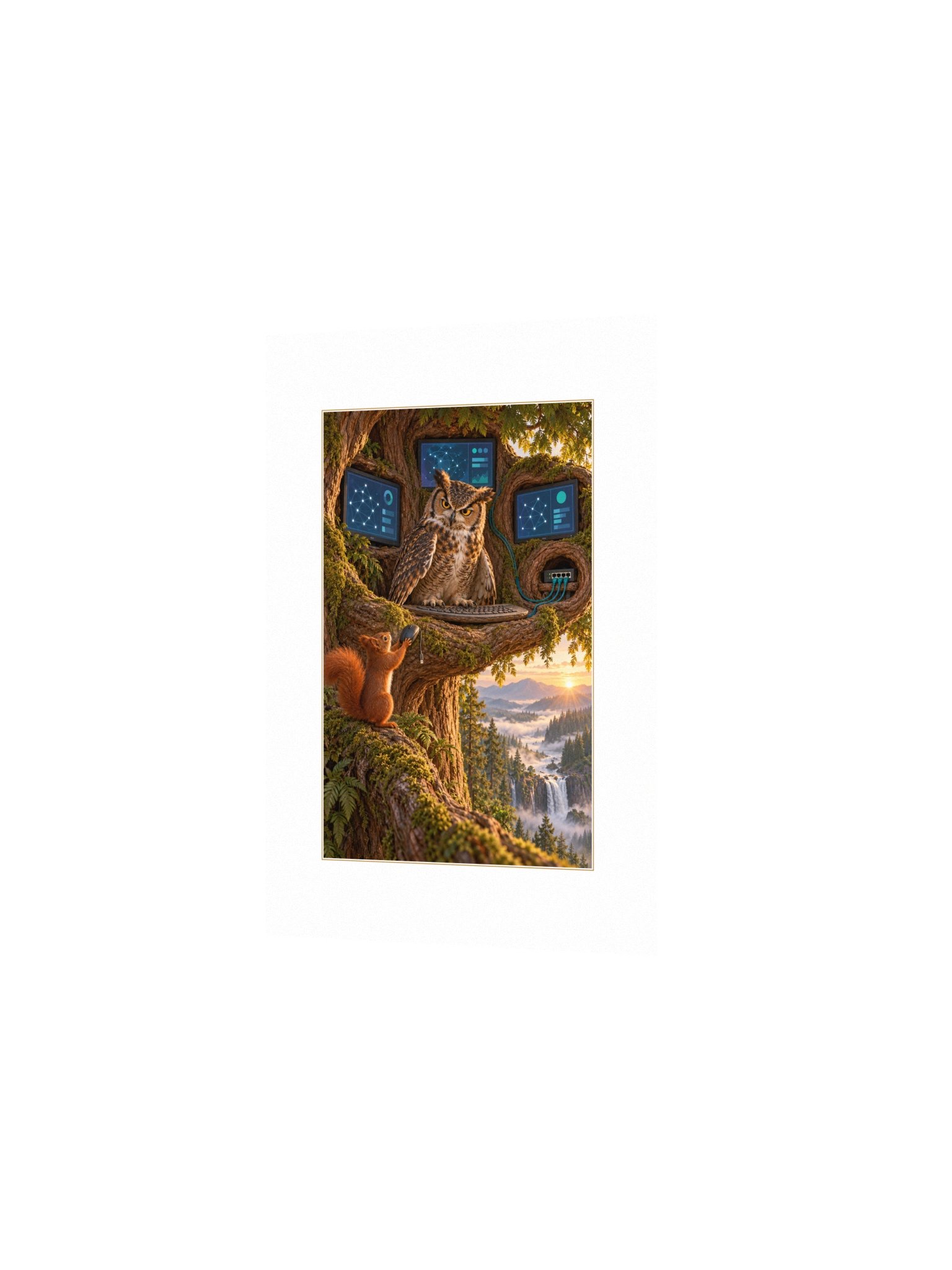 Peripheral Vision Small Art Print product image (2)