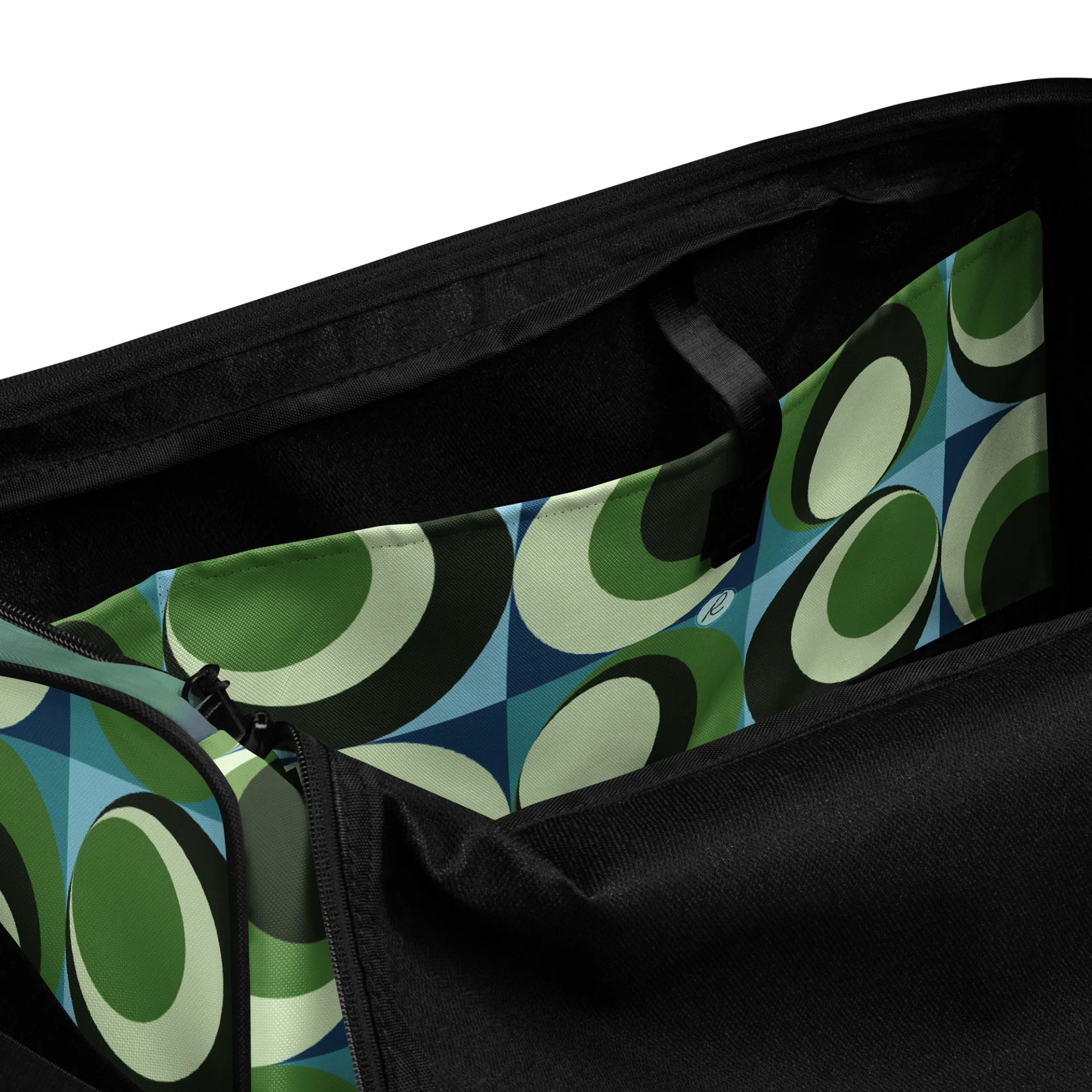 Travel bag - Frog under lily pad (Light-colored Design) product image (7)