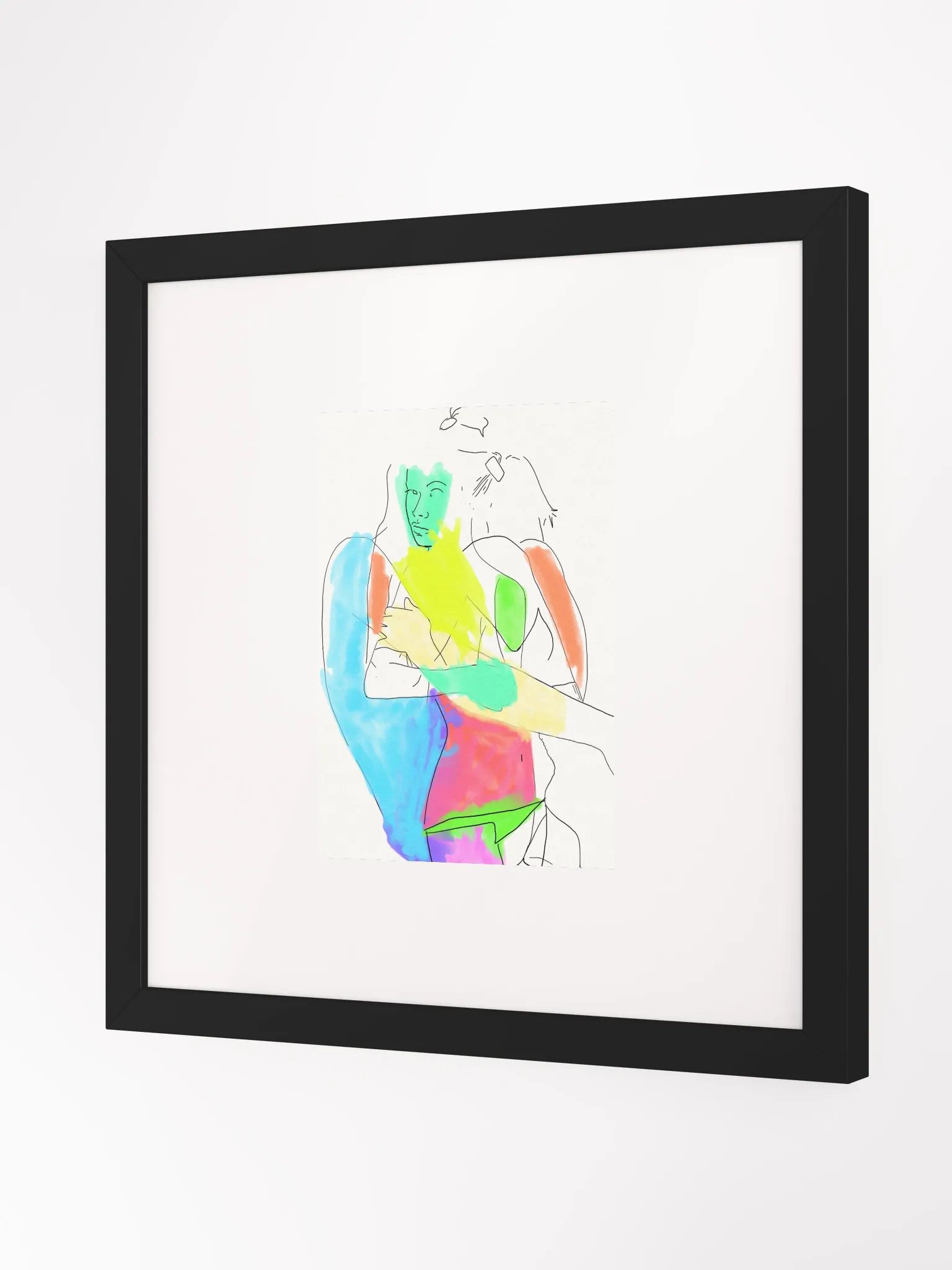 Showergirl Framed Print product image (2)