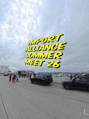 ImportAlliance Summer Meet 2026 did not disappoint 🔥 From walking the show gallery and checking out the vendor area to watching roll racing and drifting, there was something happening everywhere you looked. So many wild builds, great people, and nonstop automotive chaos all packed into one event 😮‍💨 @importalliance  What was your favorite part—the cars, vendors, roll racing, or drifting? 👇 #ImportAlliance #CarMeet #RollRacing #Drifting #CarCulture