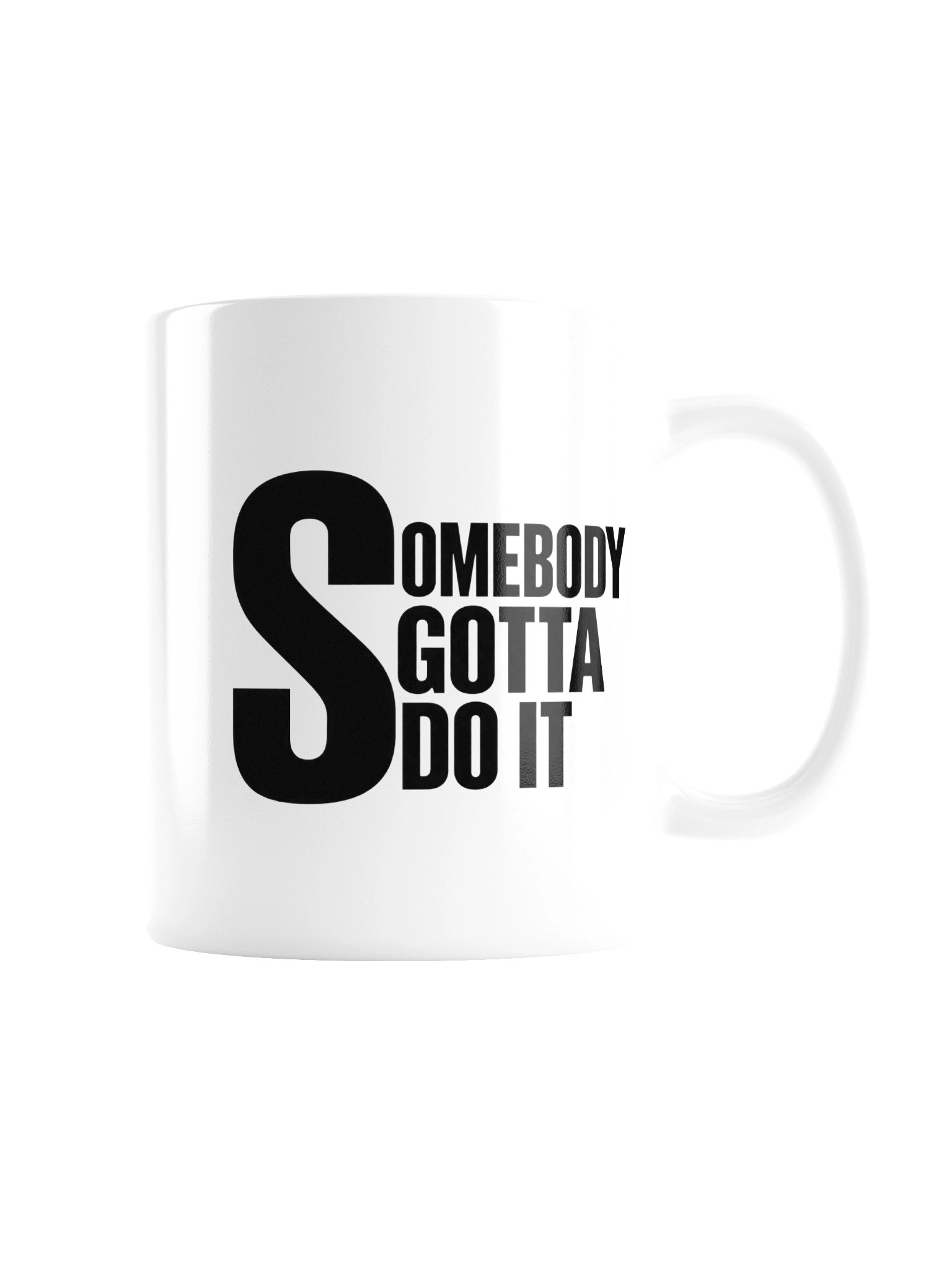 WHITE GLOSSY MUG product image (3)