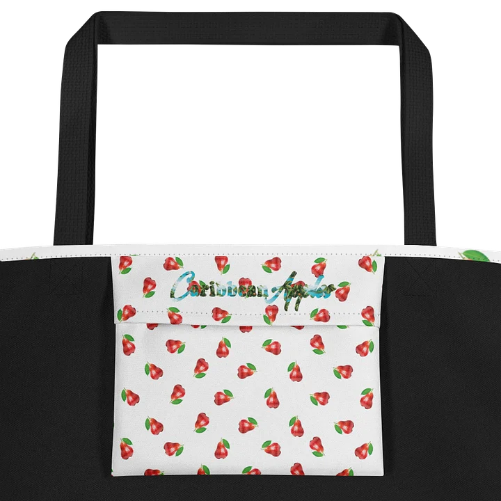 CaribbeanApples Otaheite Fruit Print | Large Tote Bag w/ Pocket product image (2)