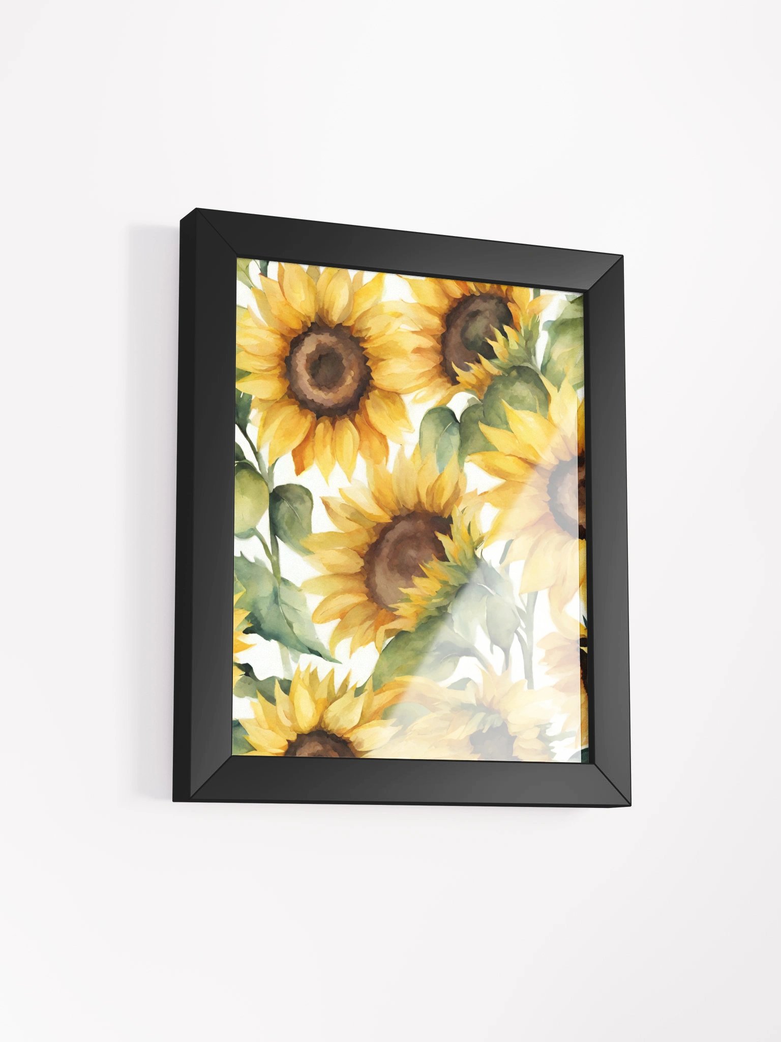 Vibrant Sunflowers Framed Poster product image (2)