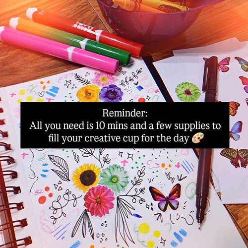 If you get 10+ consider yourself lucky! 🎨💕✨

Don't stop creating! 🎨✨🐞
