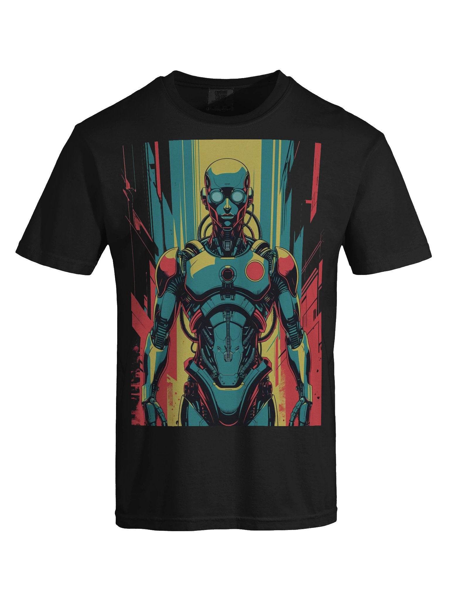 Cyber Bounty Hunter Heavyweight T-Shirt product image (2)