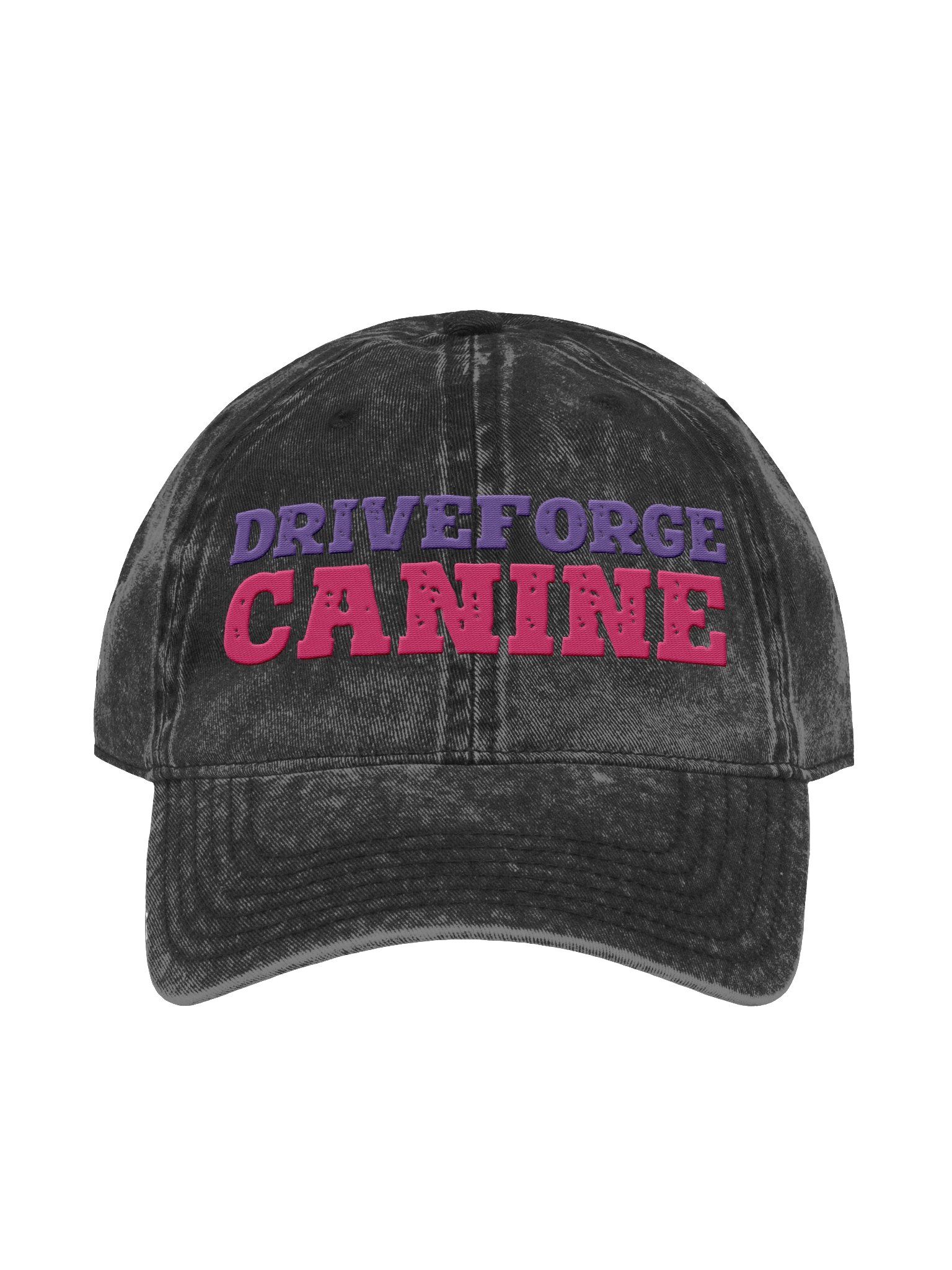DriveForge Canine Pink & Purple Logo Vintage Dad Cap product image (1)