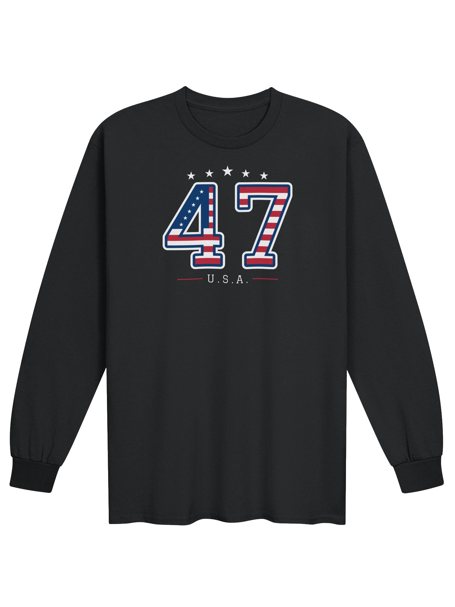 47 Varsity Flag Long Sleeve Tee product image (3)
