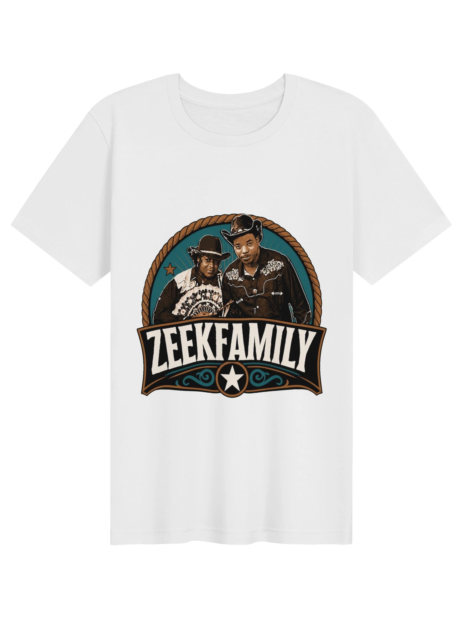ZeekFamily Front and Back T-Shirt product image (1)