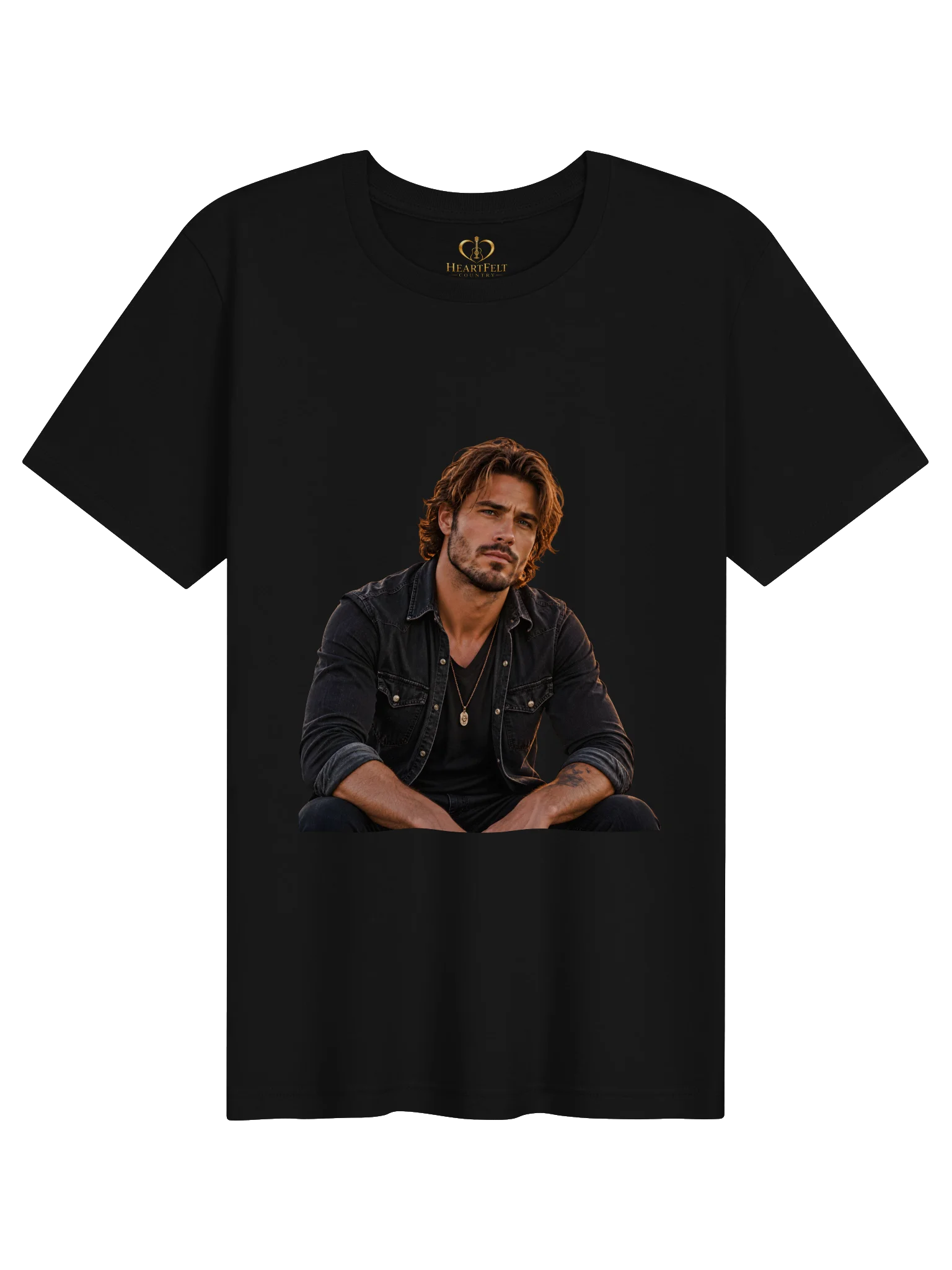 Heartfelt Country – Wear the Music Artist Tee UNISEX