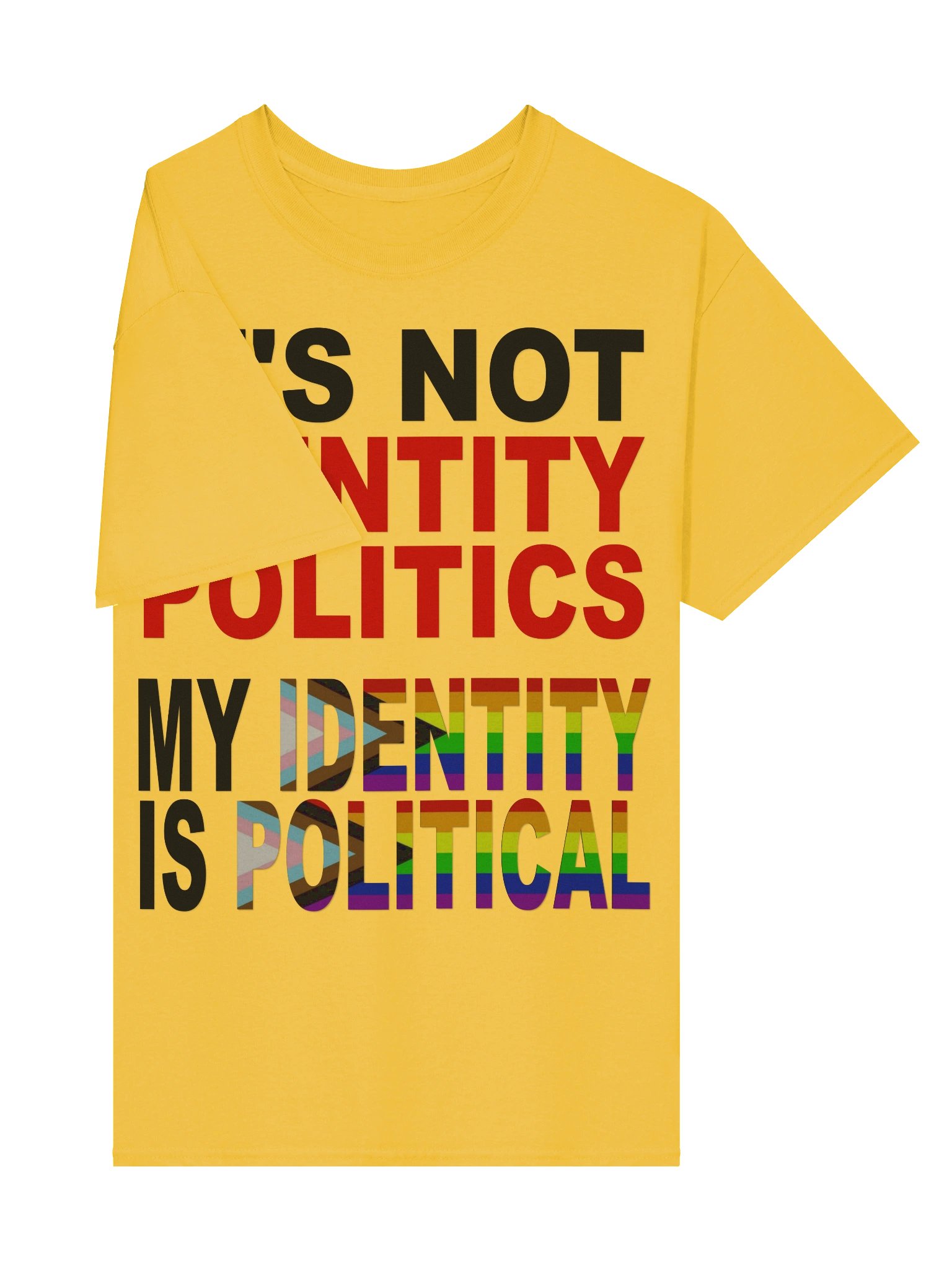 POLITICAL IDENTITY (LGBTQ - light) - T-SHIRT product image (76)