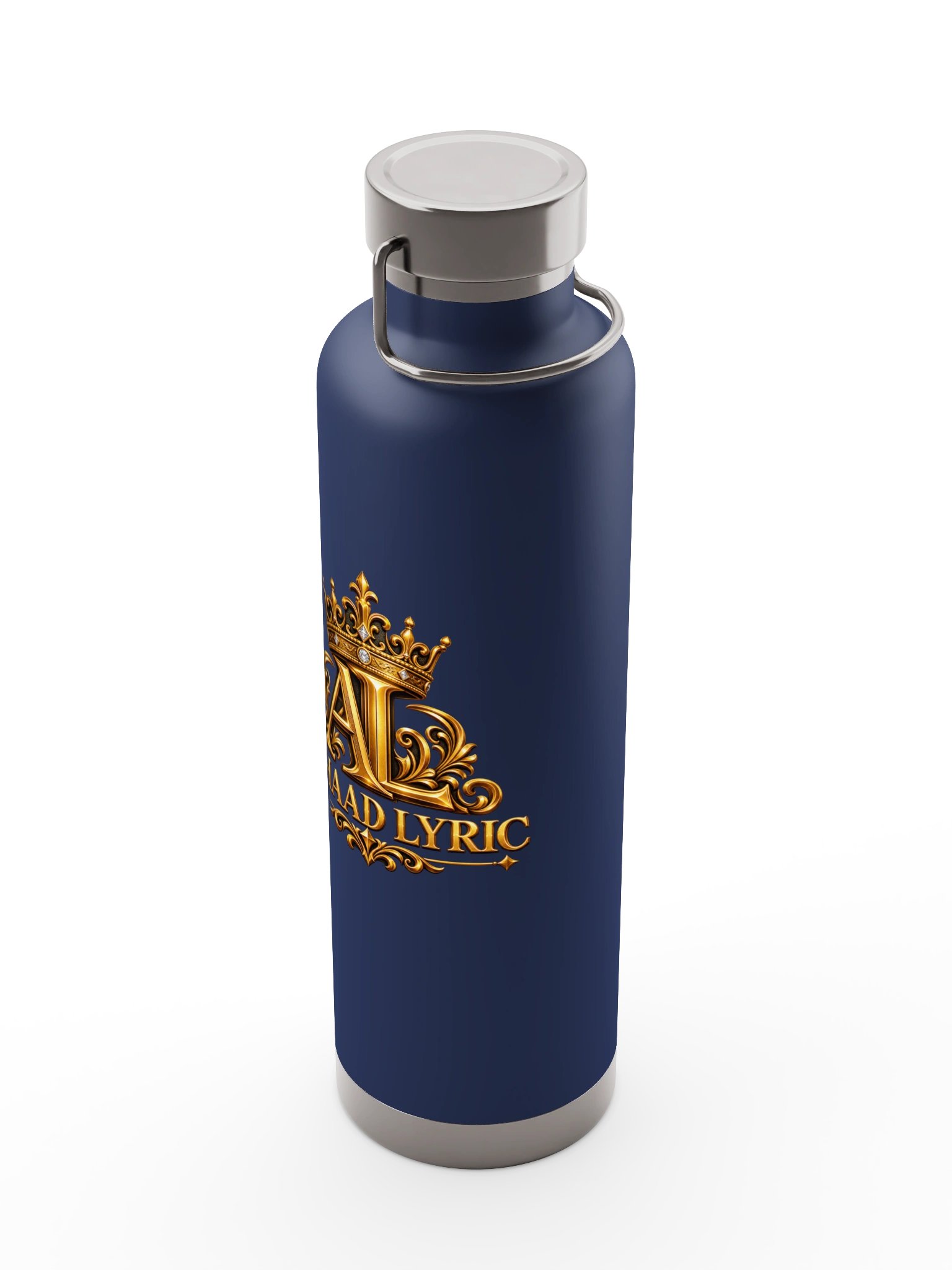 Achaad Lyric Royal Blue | Signature Crown 22 oz Insulated Bottle product image (5)