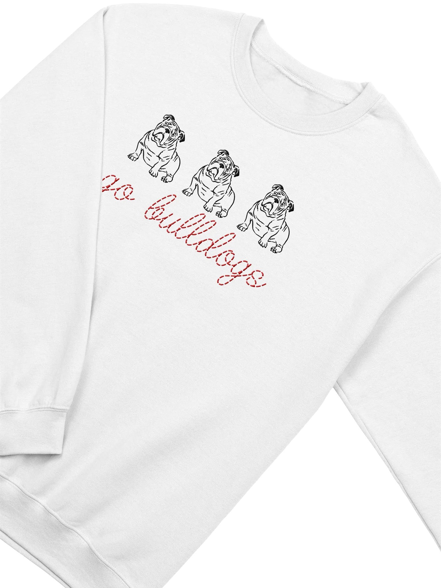 Embroidered Bulldogs Sweatshirt product image (8)