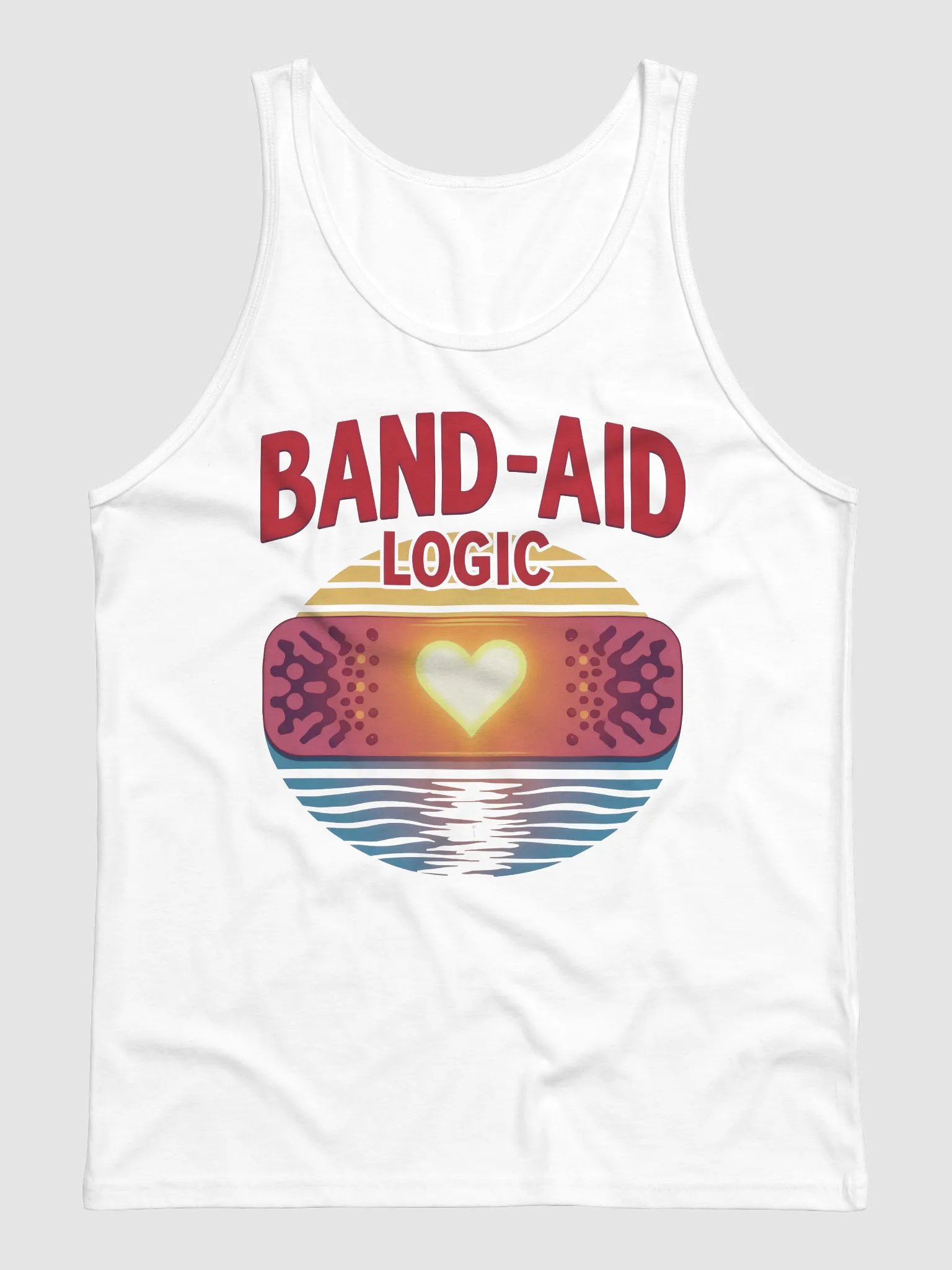Heartfelt Band-Aid Logic Tank product image (3)