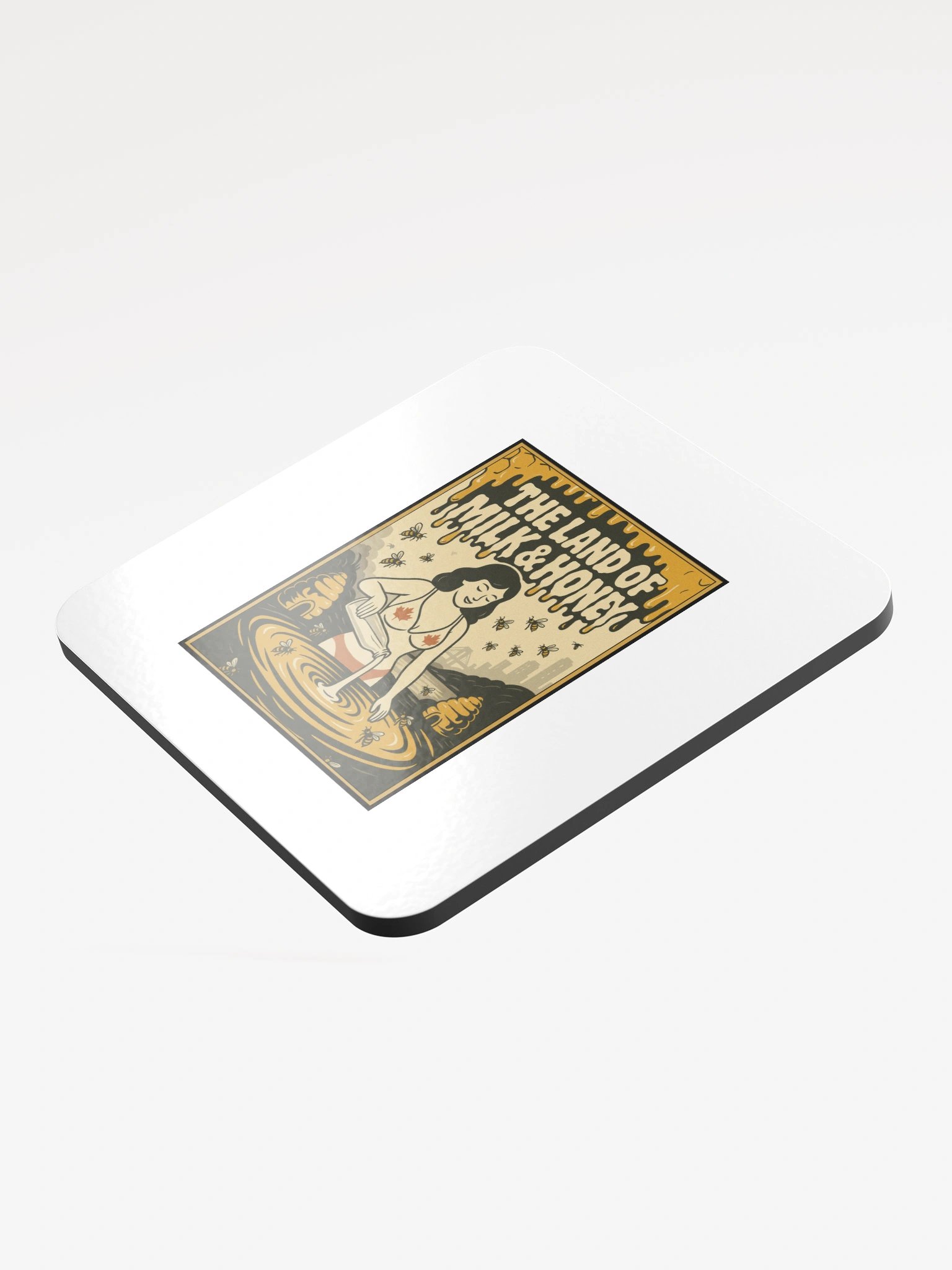 "THE LAND OF MILK & HONEY" Coaster product image (4)