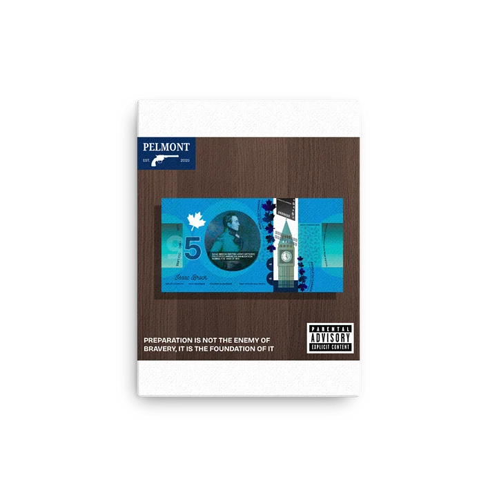 Isaac Brock's $5 Banknote Wall Plaque product image (2)