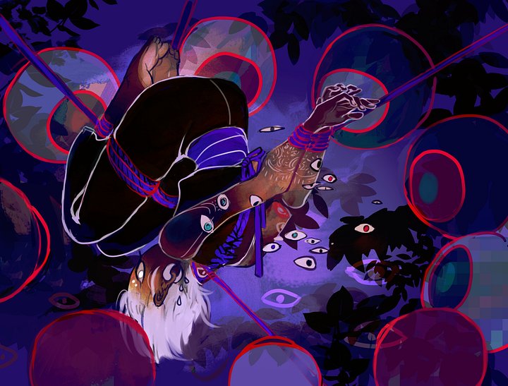 caught in a dream - purple product image (1)