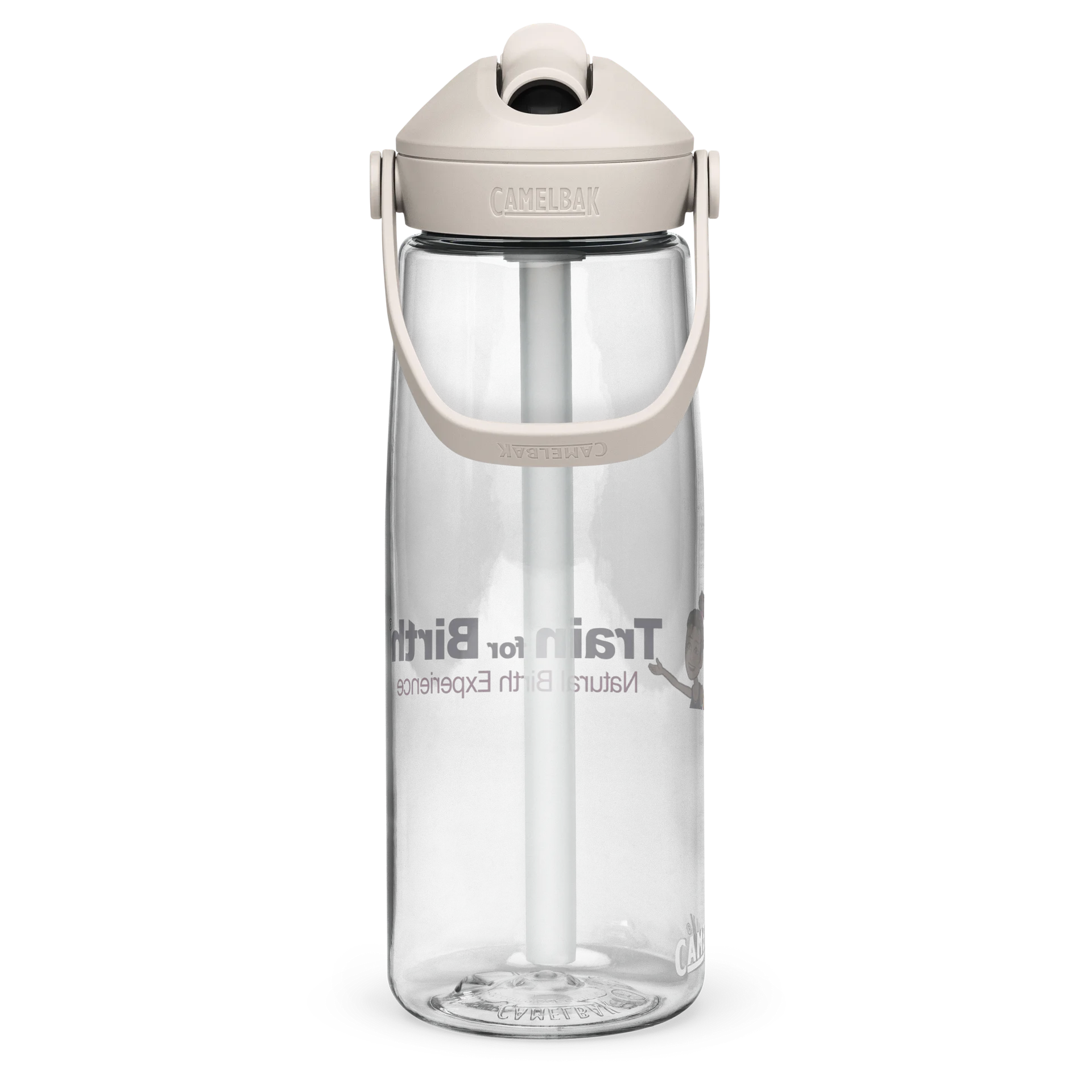 Train for Birth® 25oz CamelBak Thrive® Flip Straw Clear Water Bottle product image (4)