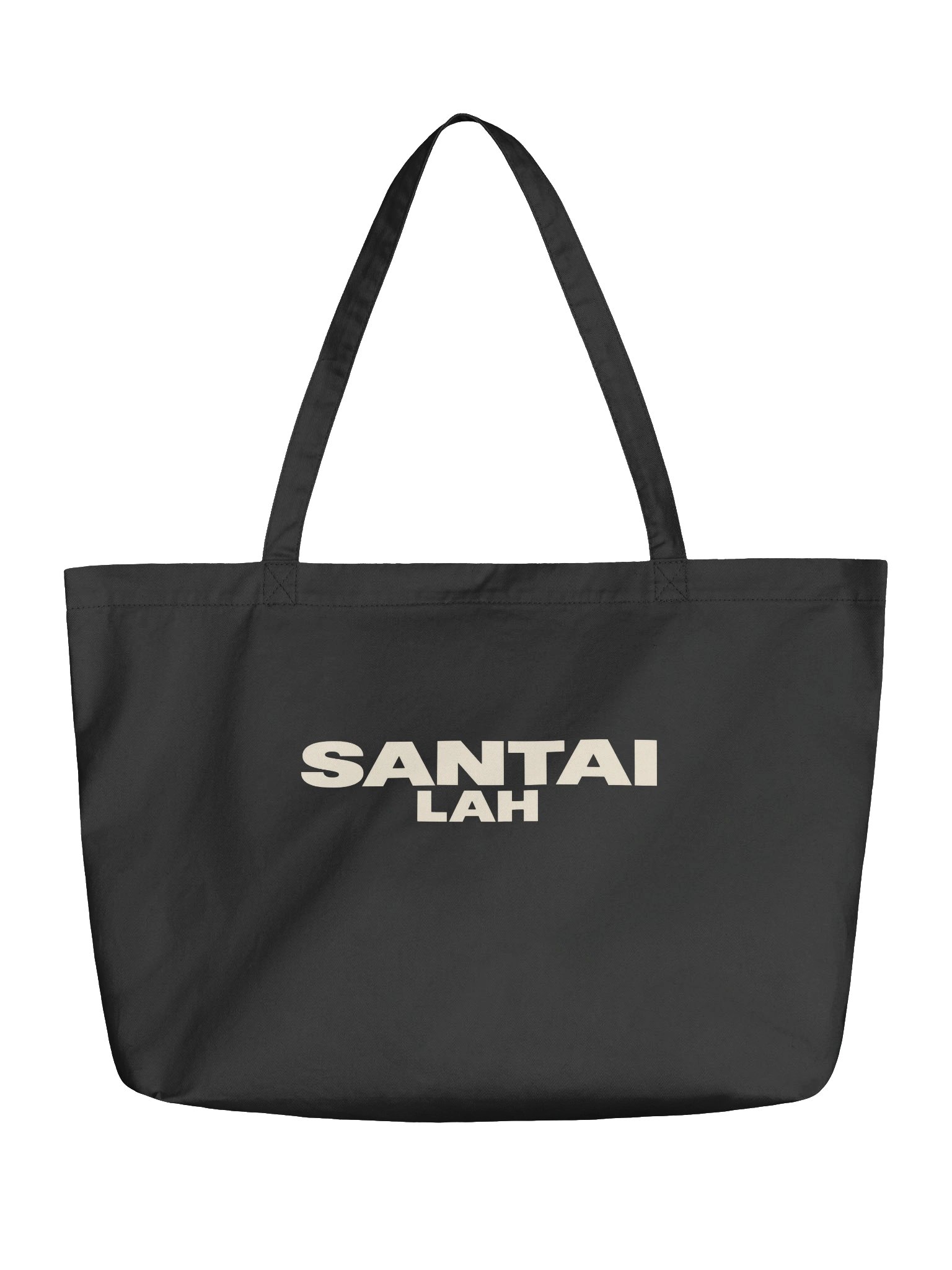 Santai Lah Minimal Indonesian Tote Bag product image (2)