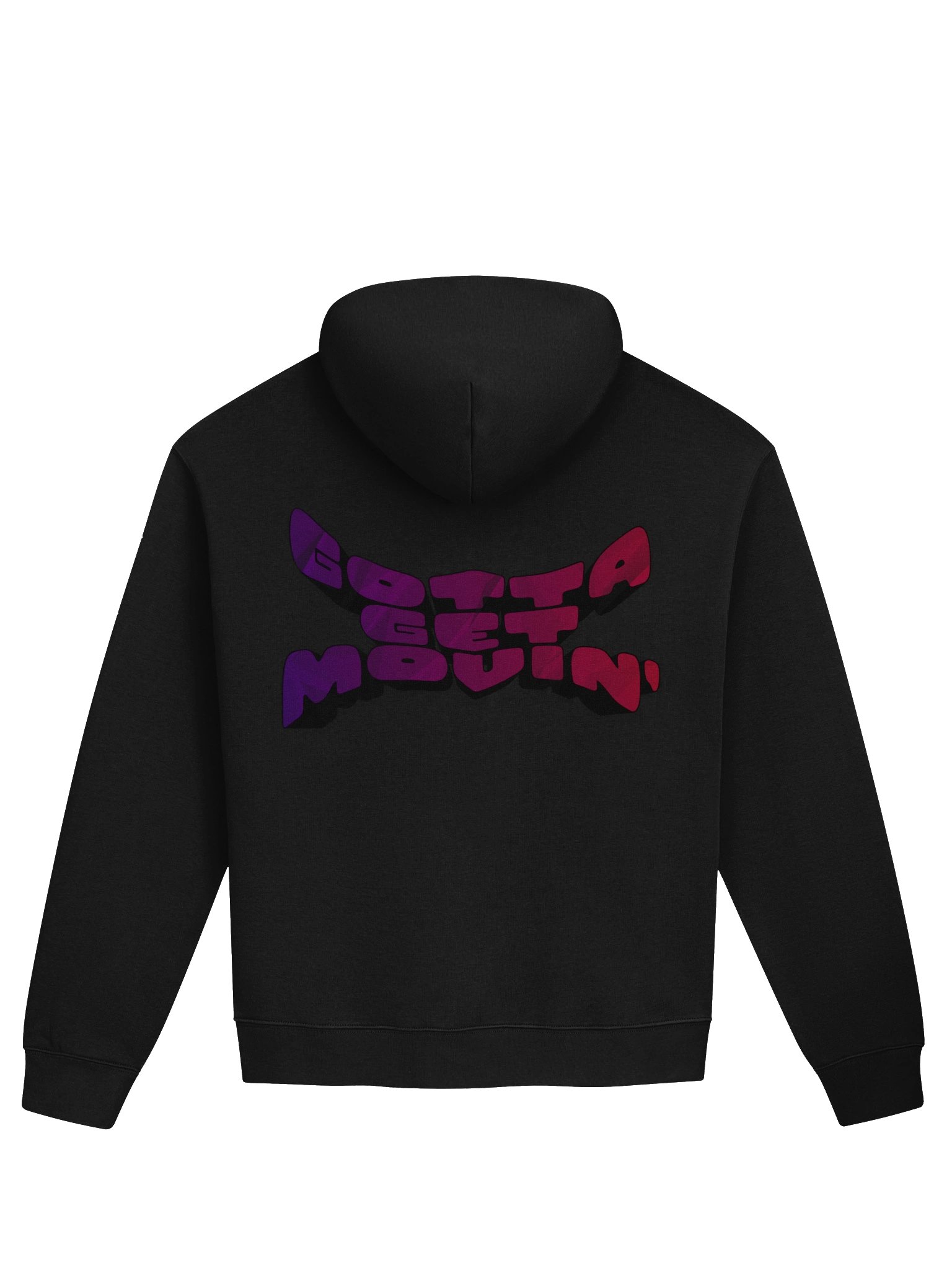 GOTTA GET MOVIN' | Gradient Hoodie product image (17)