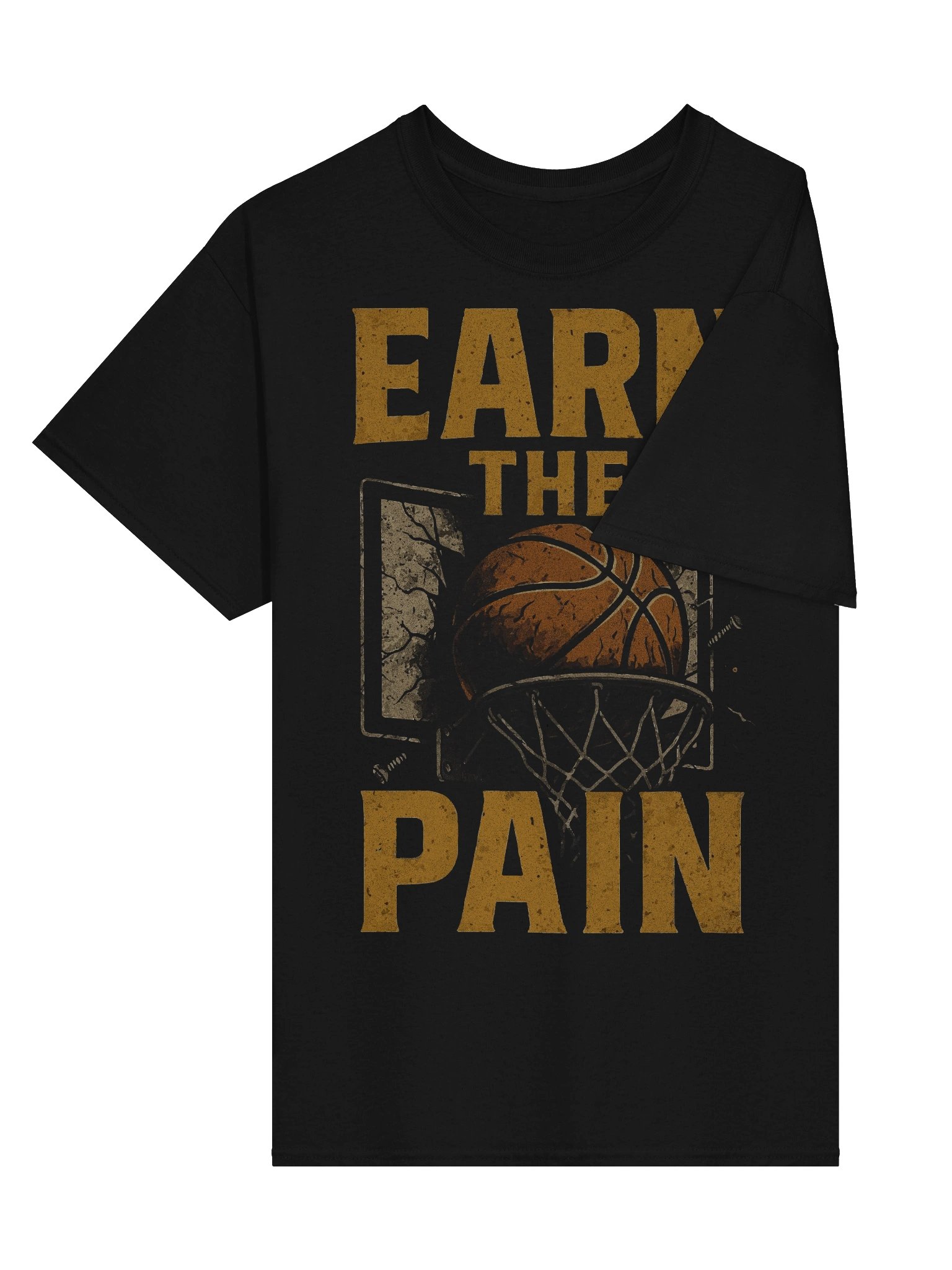 “Earn the Pain” Basketball Motivation Tee product image (3)